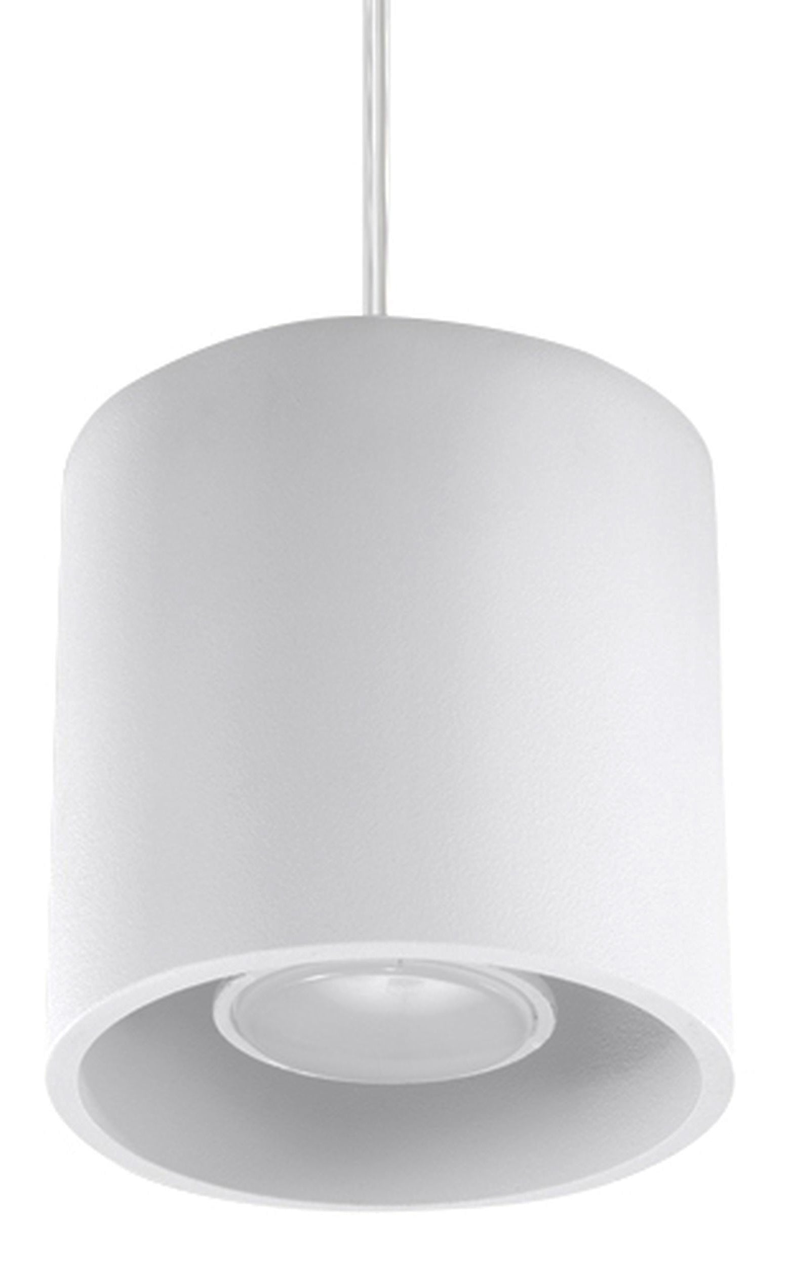Lampa wisząca Obett średnica 10 cm x1 biały