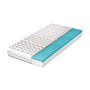 Materac piankowy 75x180 cm Kronno dwustronny, 7 stref twardości, hipoalergiczny