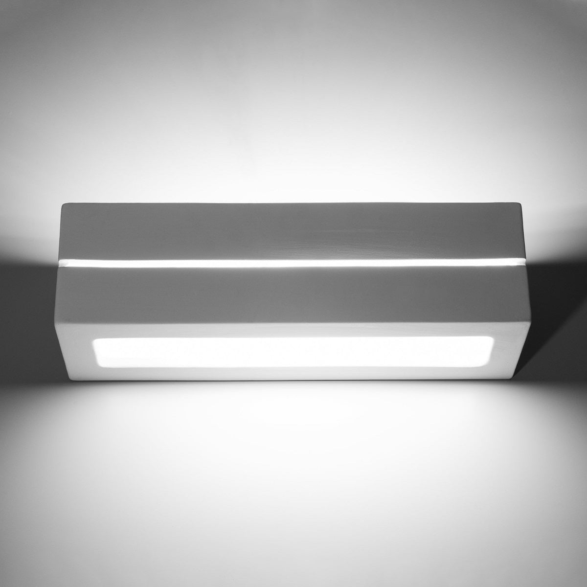 Kinkiet ceramiczny Vega Line biały