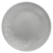 Talerz płytki porcelanowy Dalia 26 cm szary