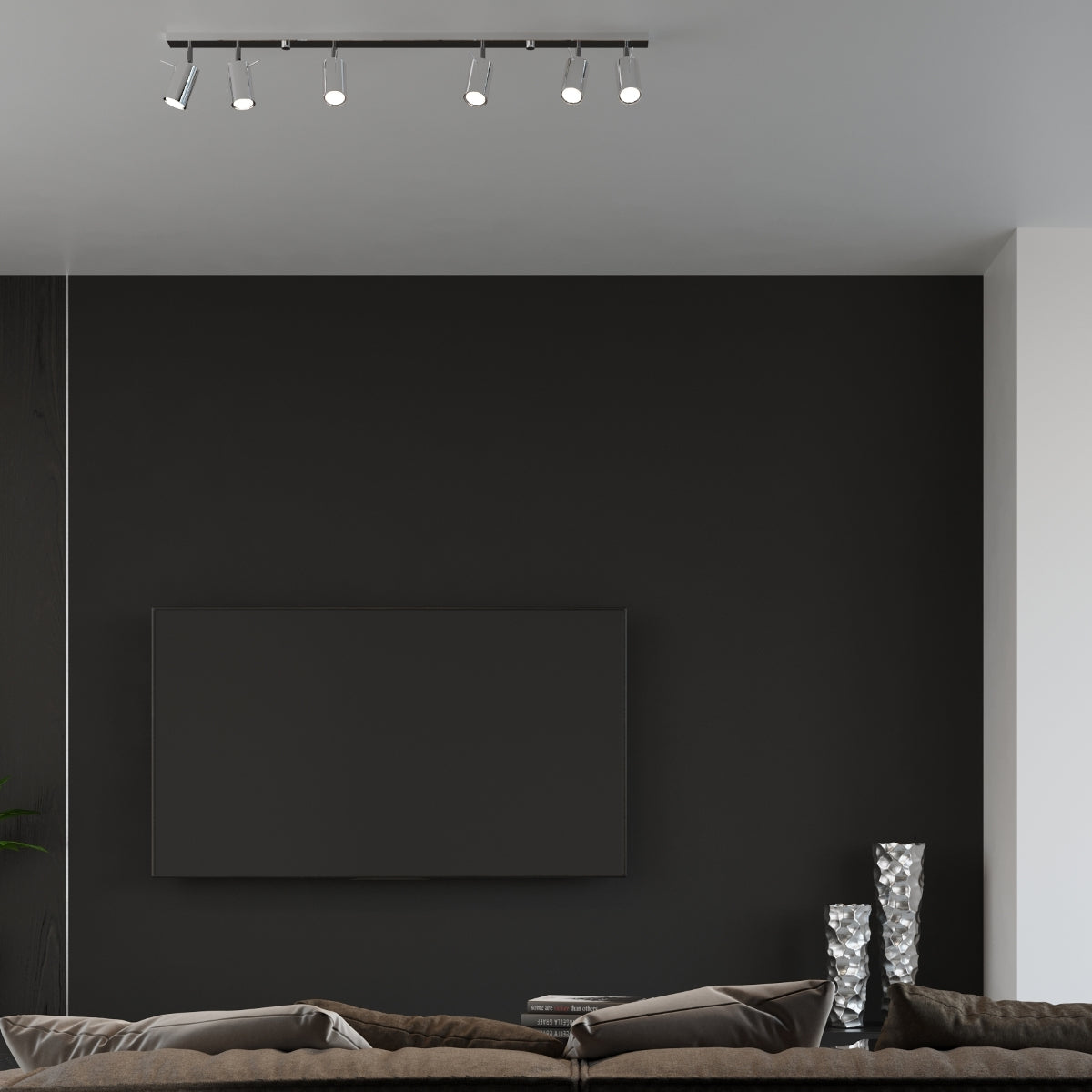 Plafon Ring 6L chrom