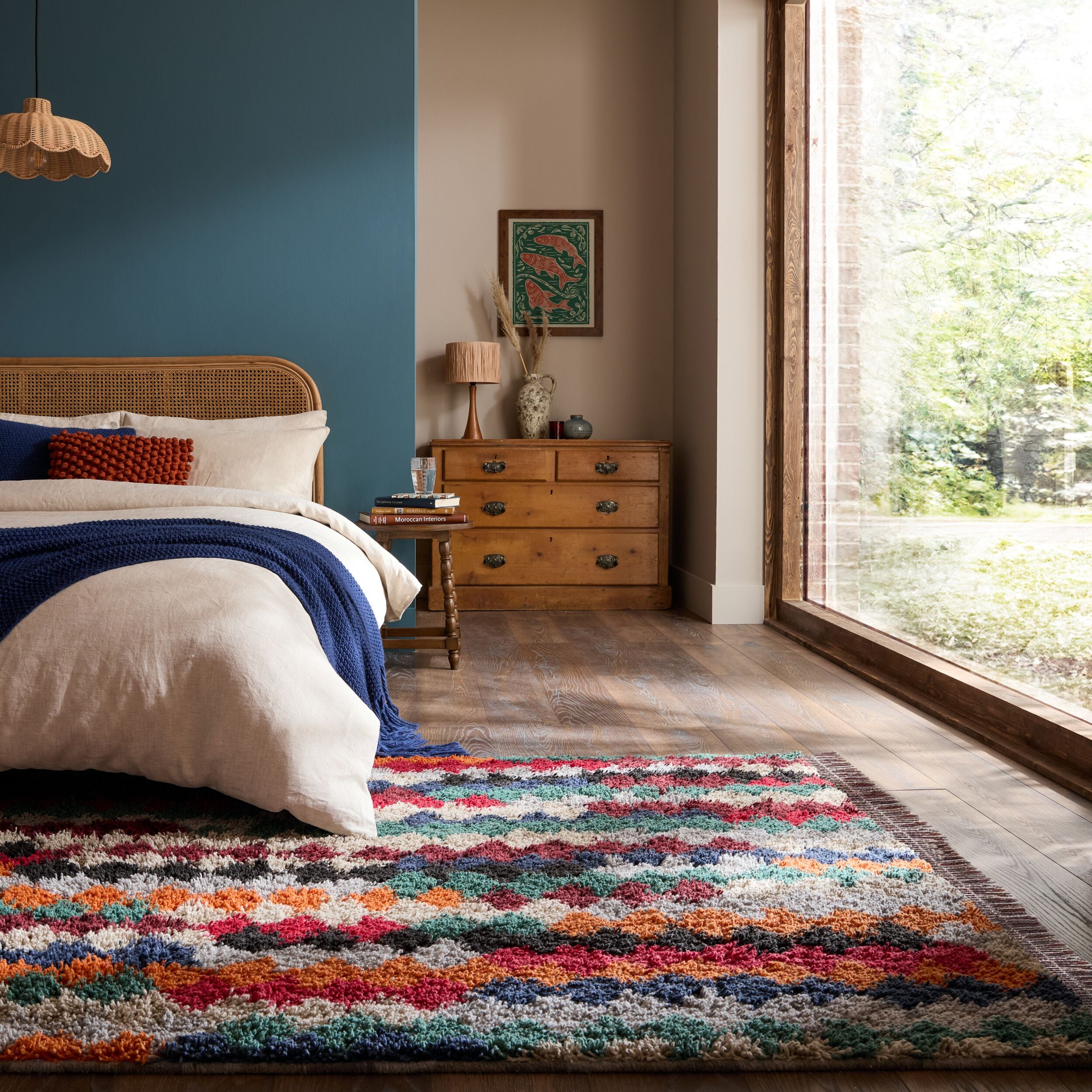 Dywan Nexis Shaggy 200x300 cm wielokolorowy