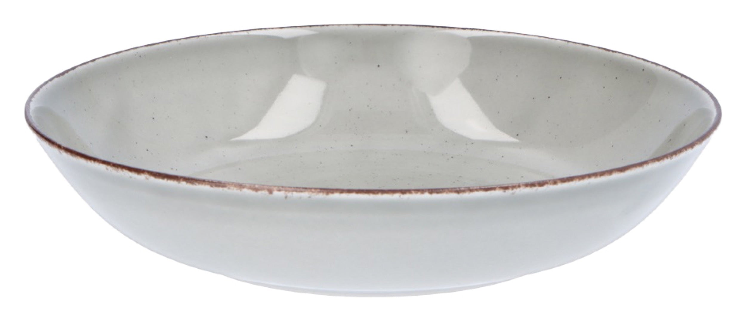 Zestaw talerzy porcelanowych dla 6 os. City szary