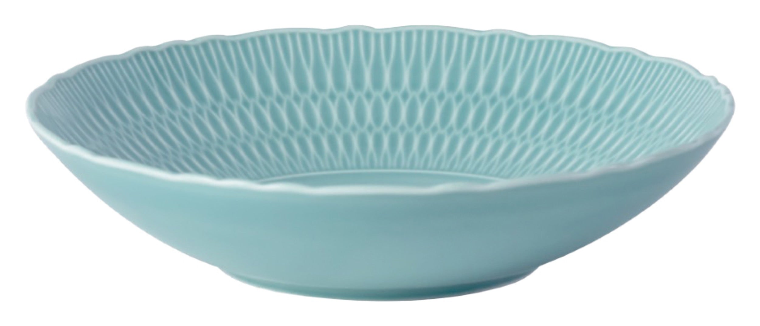 Zestaw talerzy porcelanowych dla 6 os. Sofia lazurowy