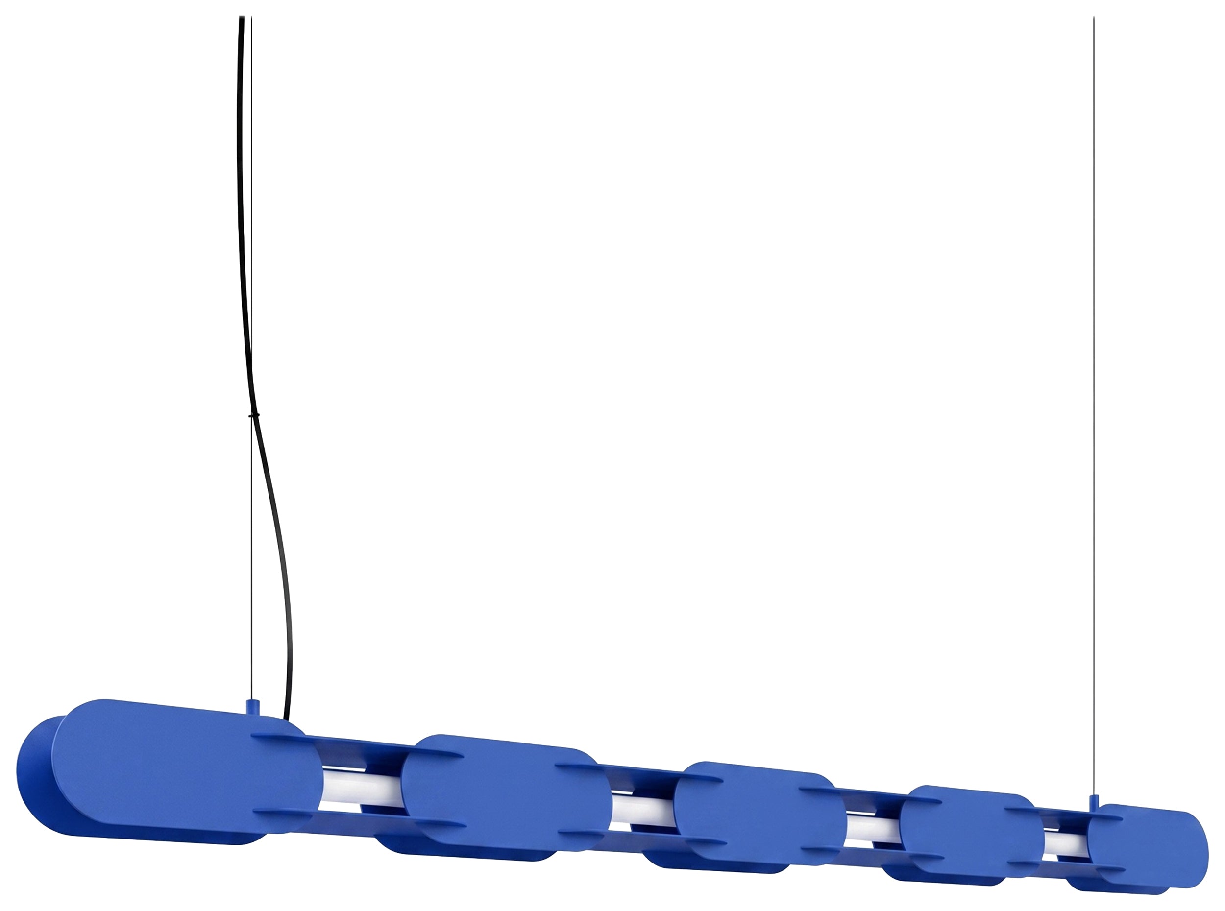 Lampa wisząca Chain 158 cm LED ultramaryna
