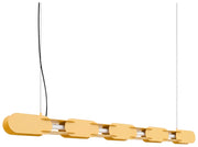 Lampa wisząca Chain 158 cm LED żółta