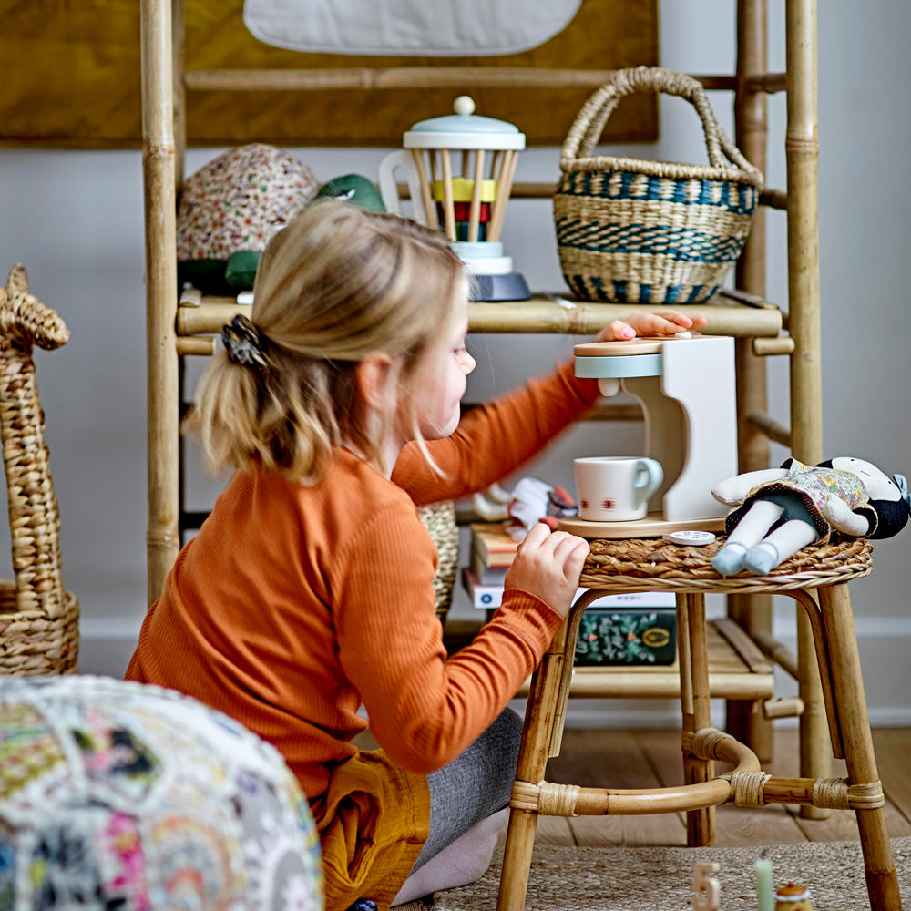 Puf Bloomingville Spellman patchwork