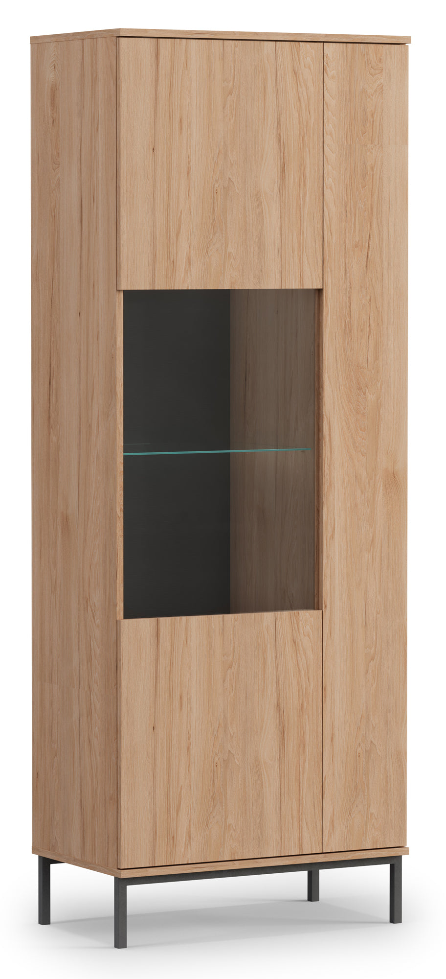 Witryna dwudrzwiowa Perila 70 cm hikora