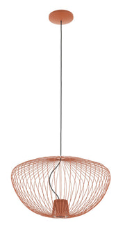 Lampa wisząca Pumpkin 33x54.5 cm terracotta