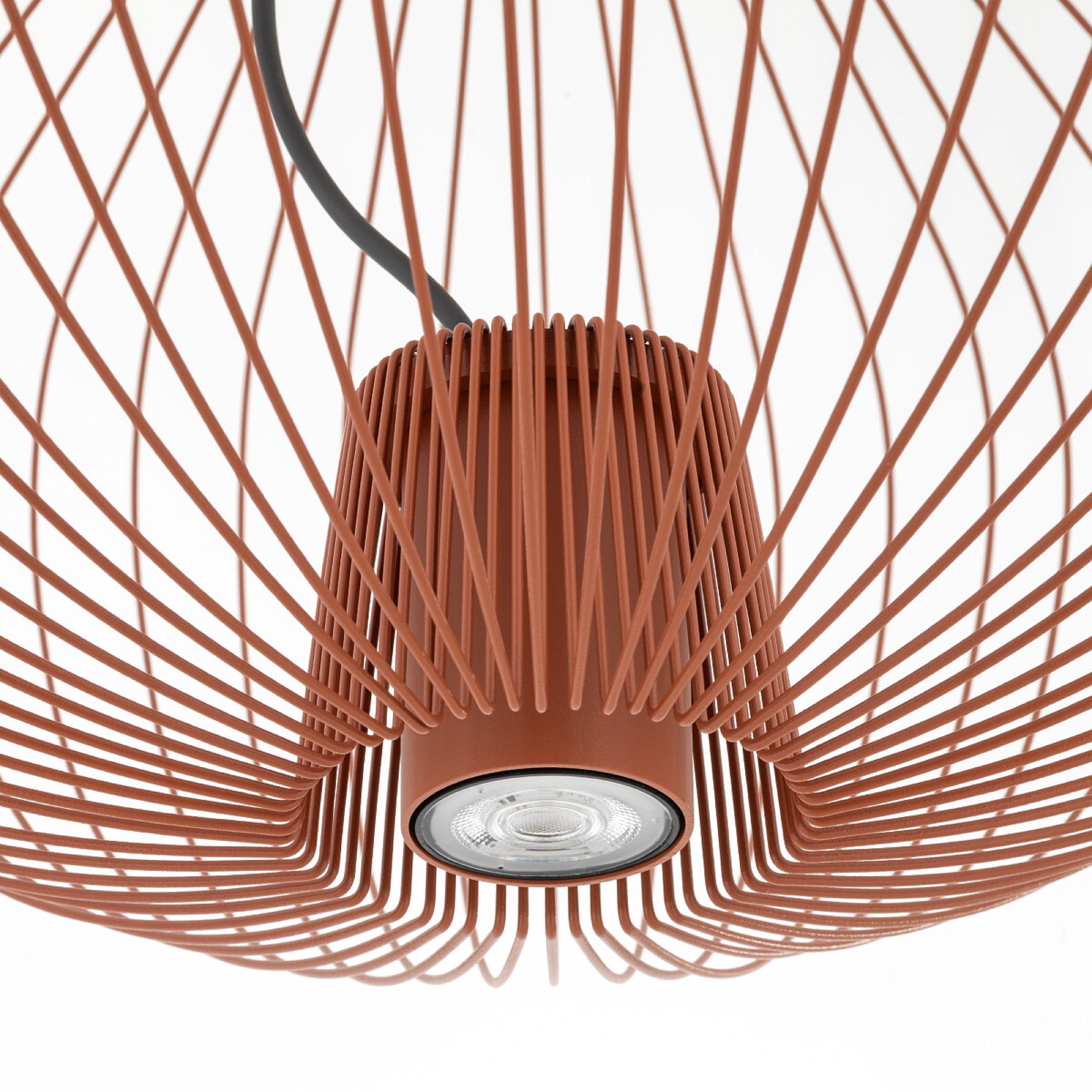 Lampa wisząca Pumpkin 33x54.5 cm terracotta