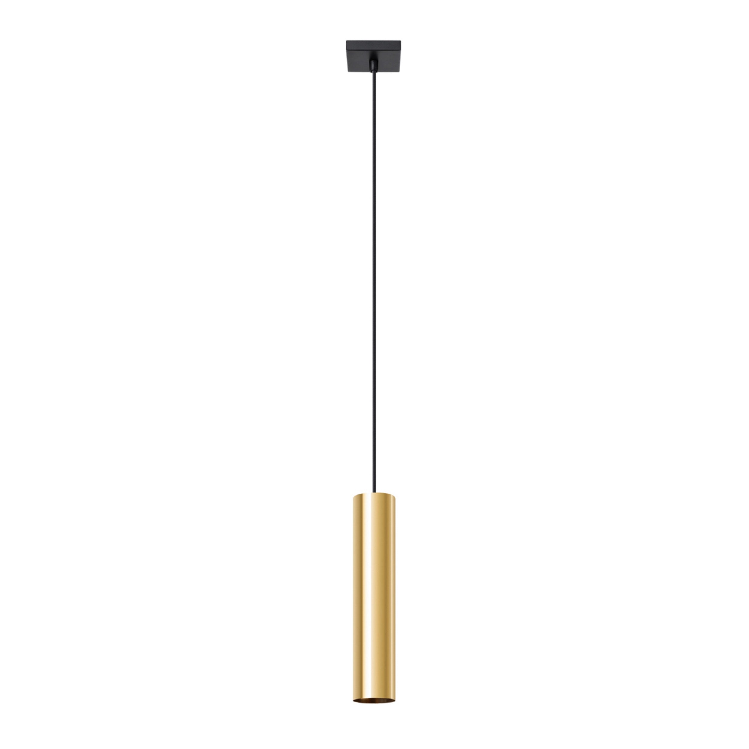 Lampa wisząca Lagos 1 złoty połysk