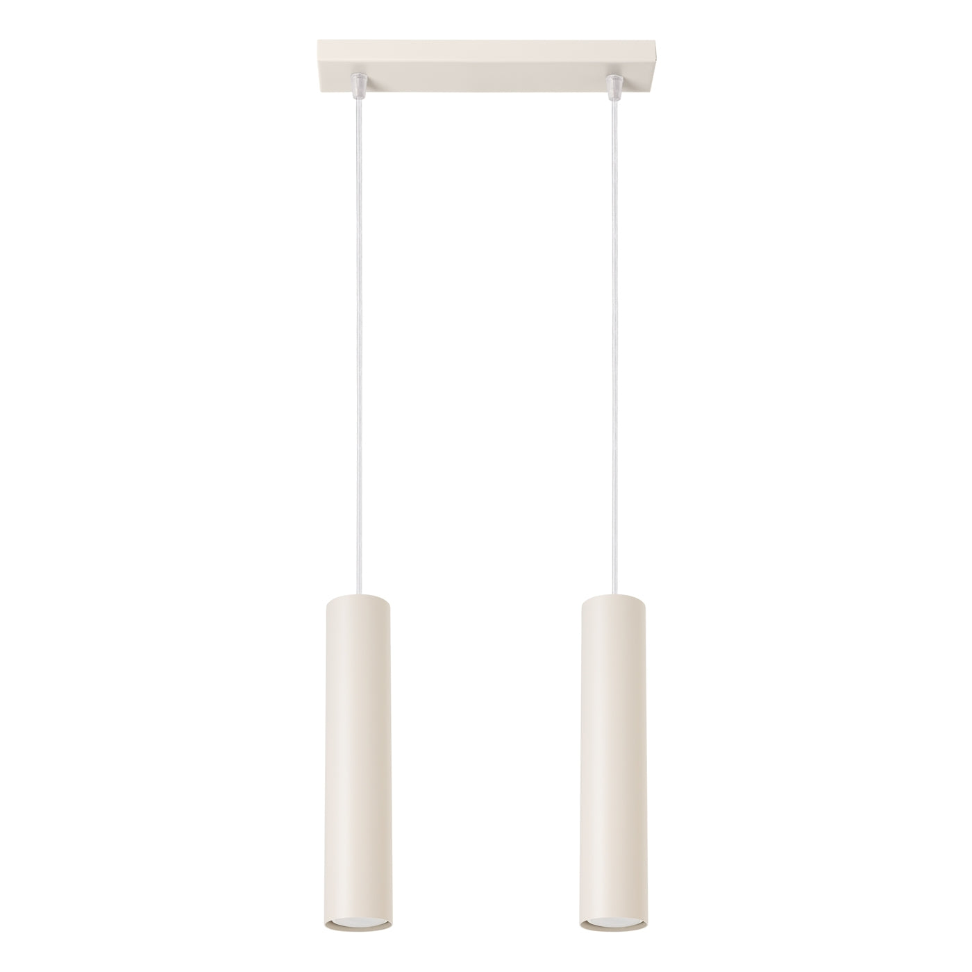 Lampa wisząca Lagos 2 beżowa