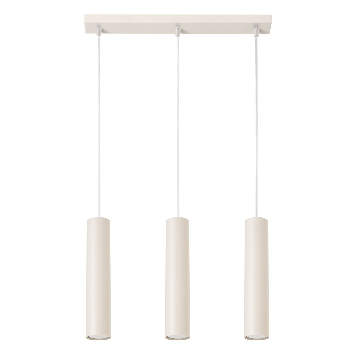 Lampa wisząca Lagos 3L beżowa