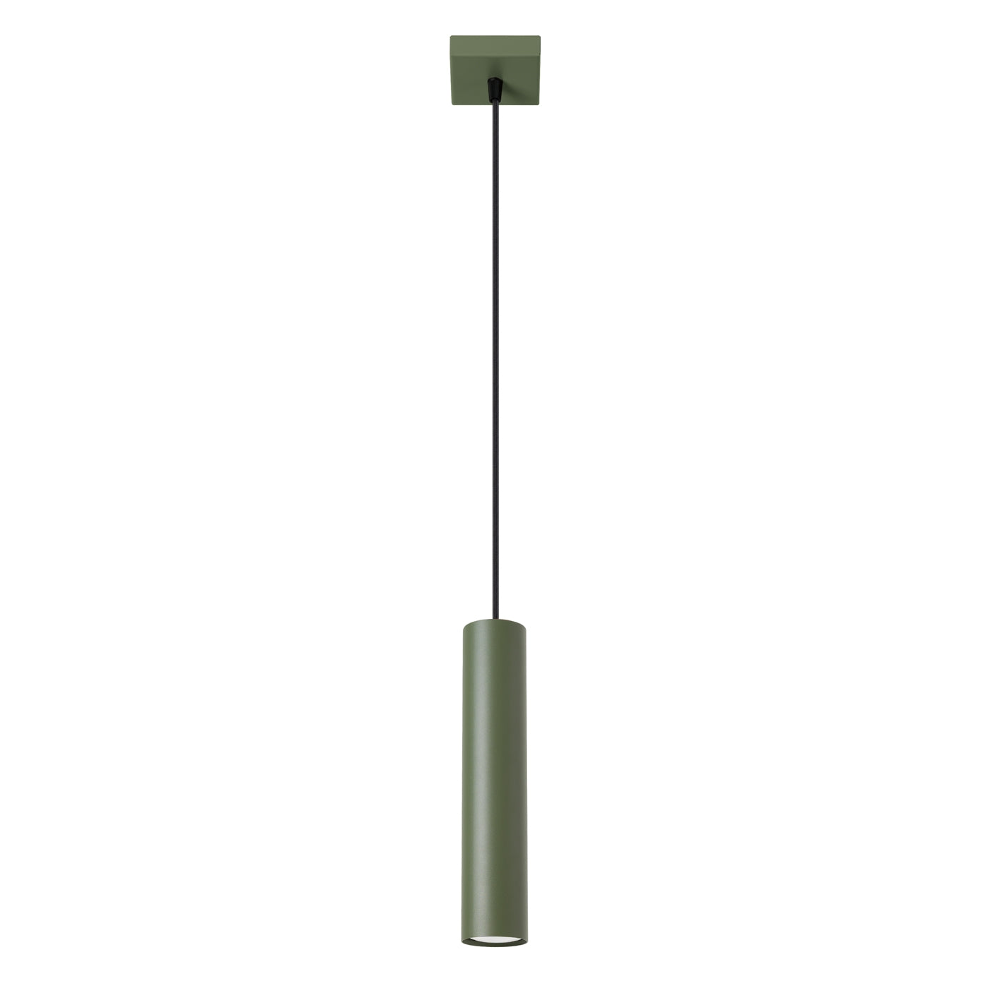 Lampa wisząca Lagos 1 zielona oliwka