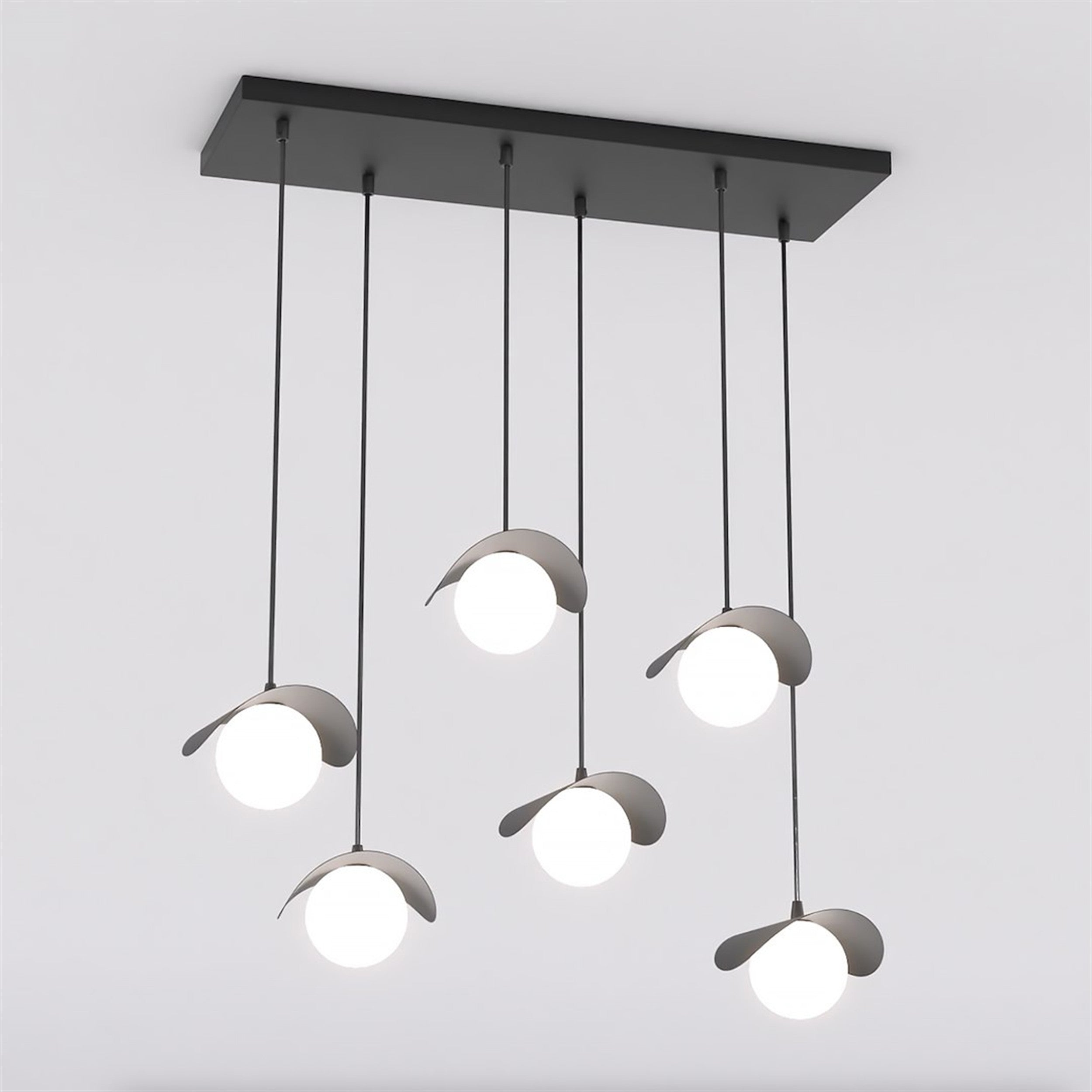 Lampa wisząca Ritual x6 czarna
