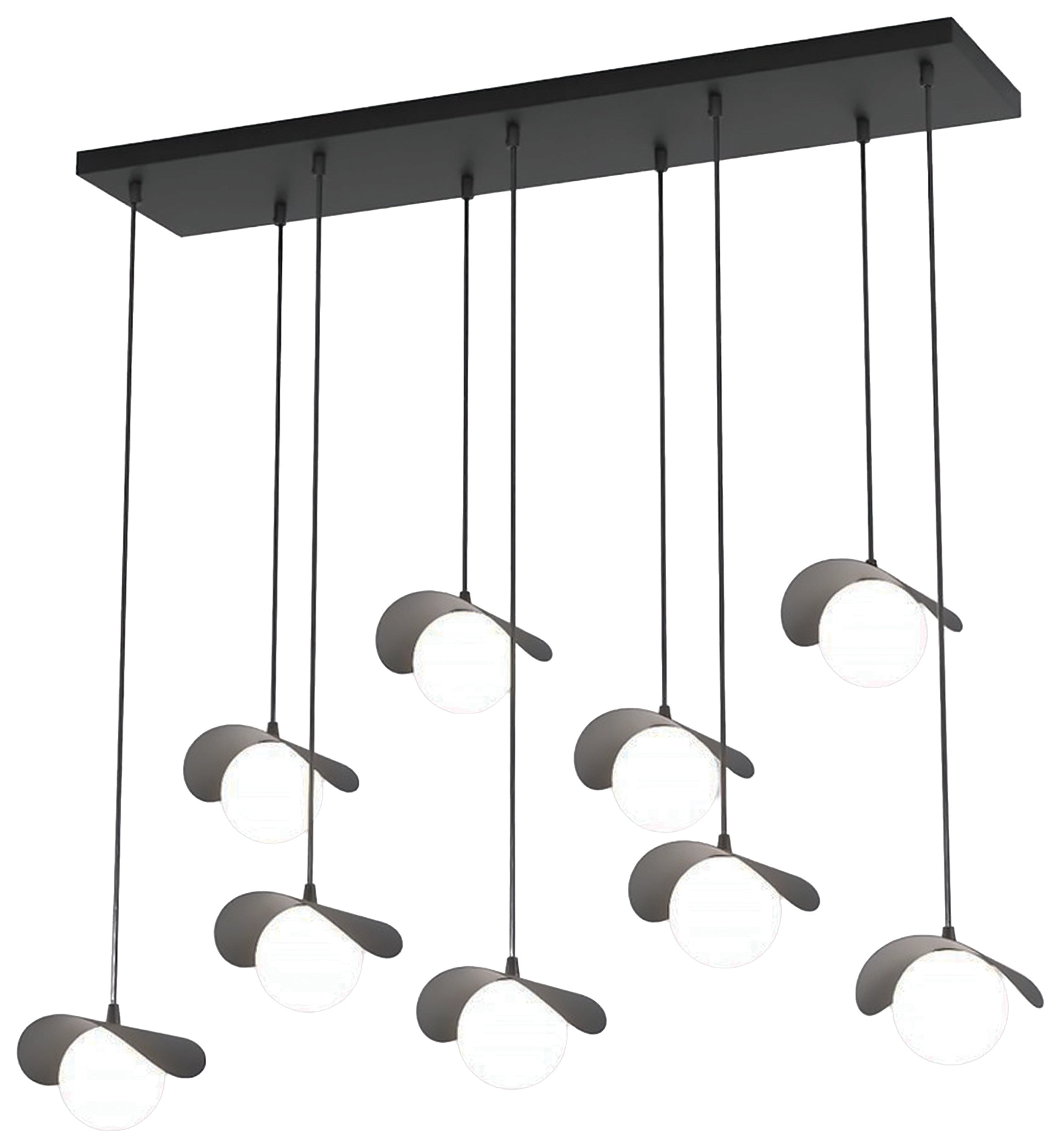 Lampa wisząca Ritual x9 czarna