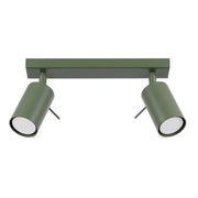 Plafon Ring 2 zielony oliwkowy