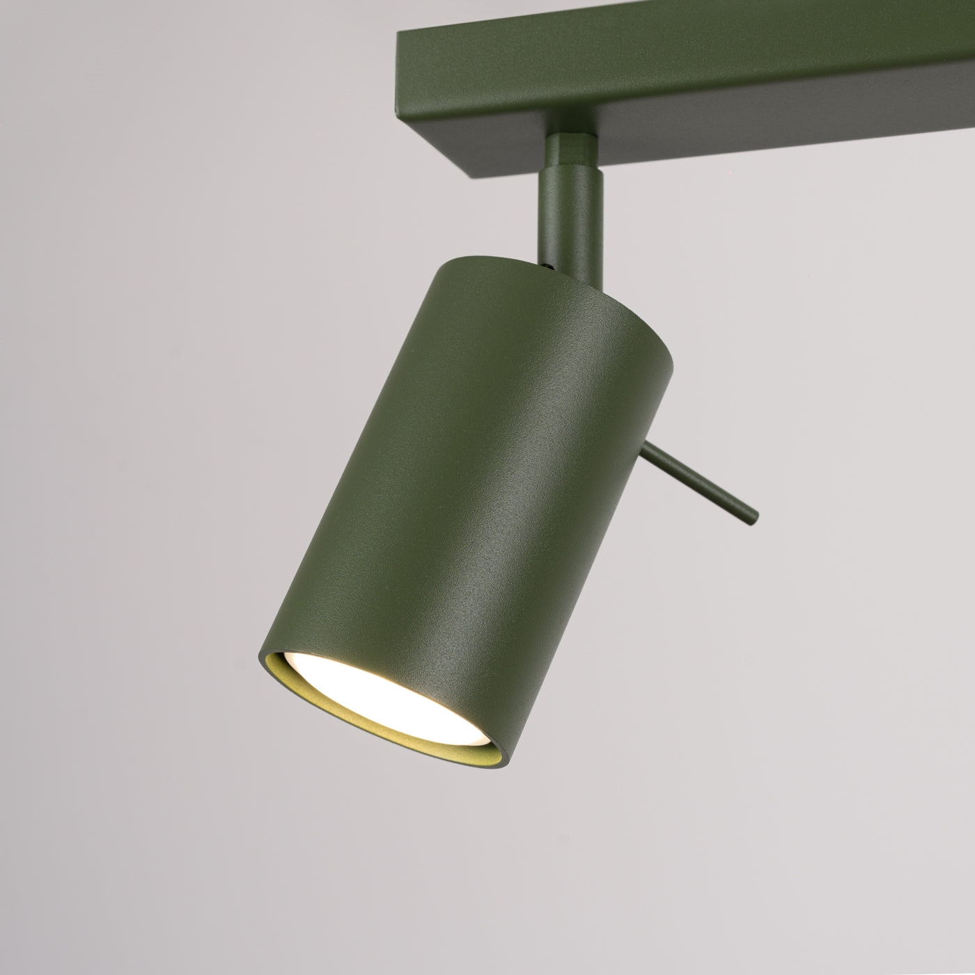 Plafon Ring 2 zielony oliwkowy
