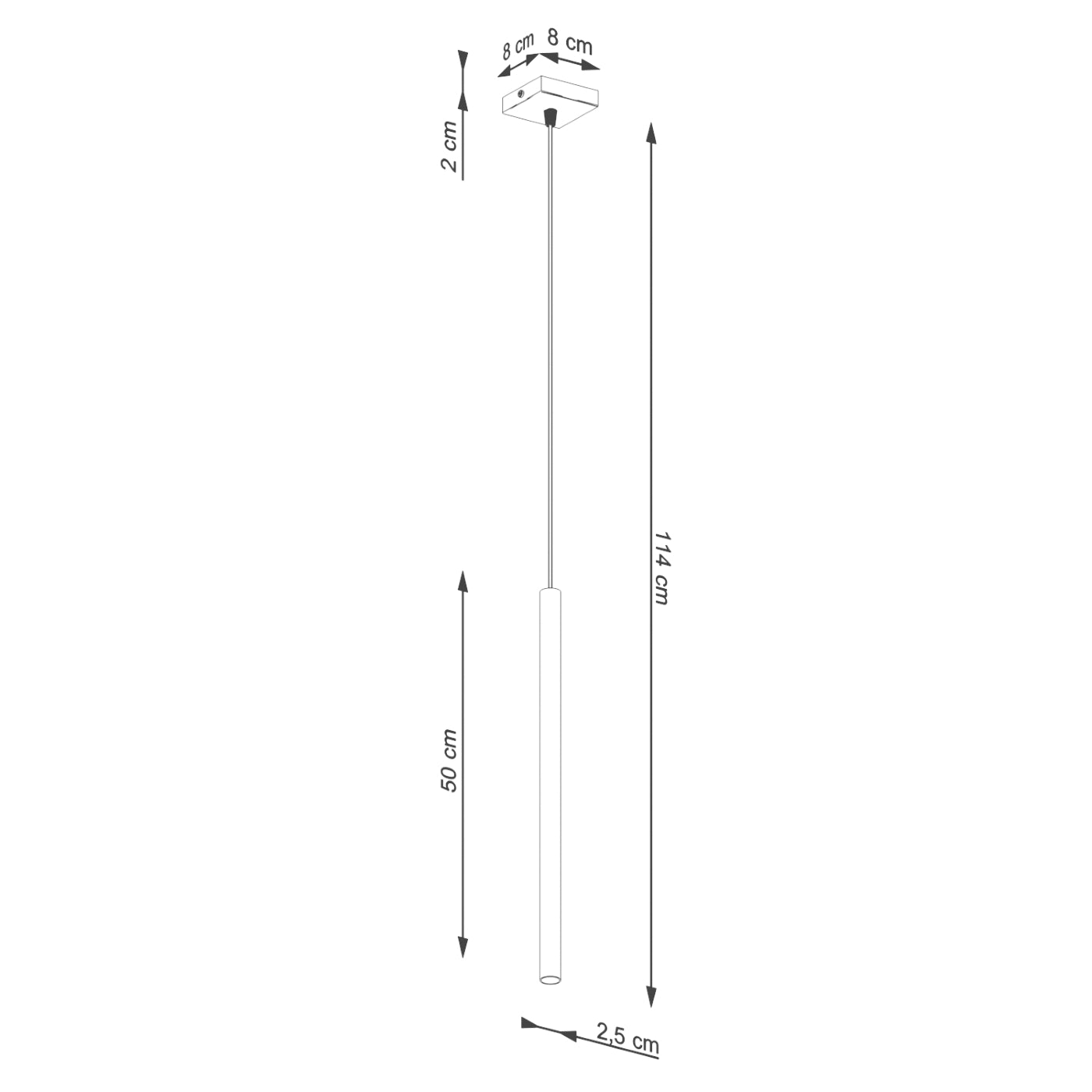 Lampa wisząca Pastelo 1 zielona oliwka