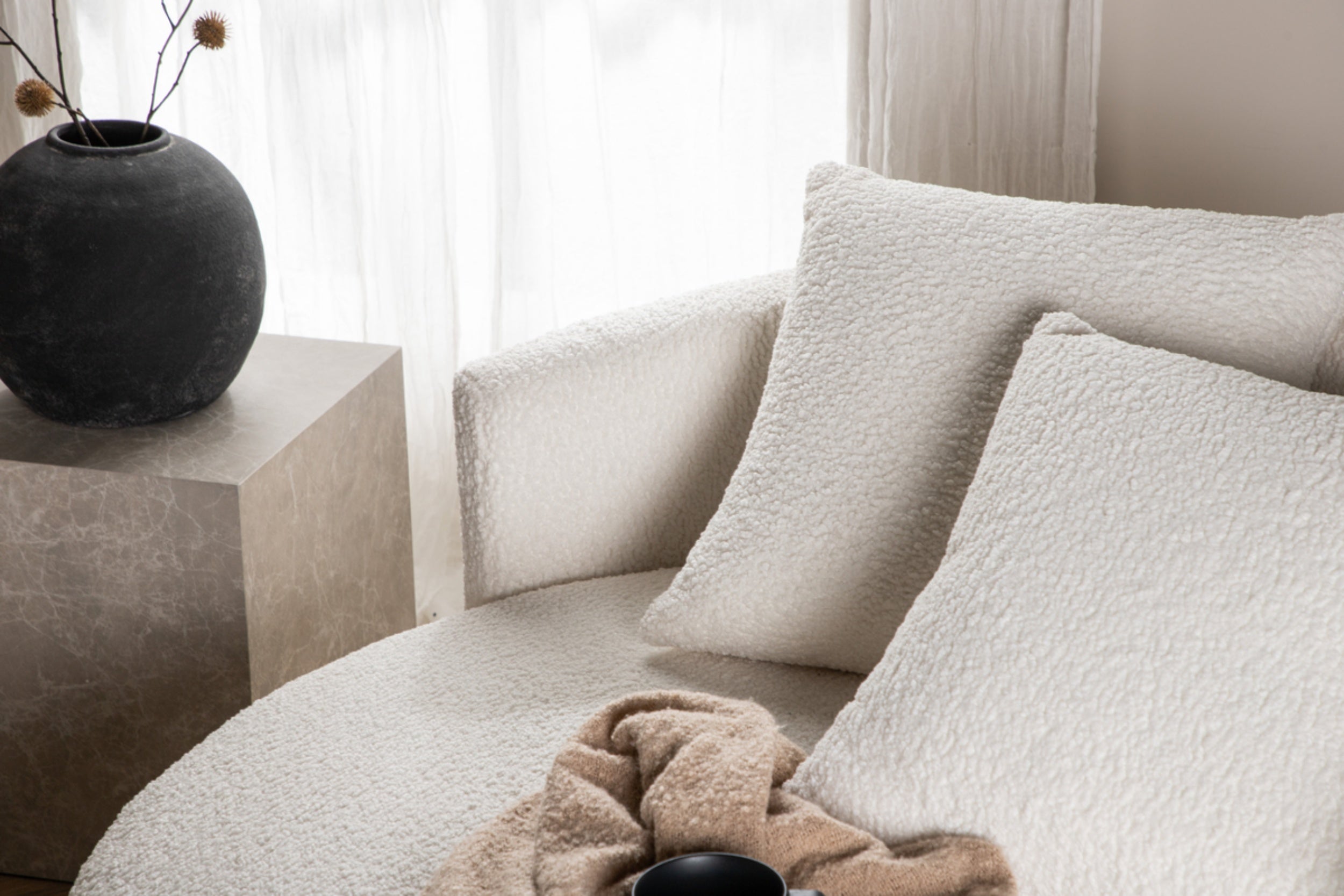 Sofa Suppine - głębokość 116 cm