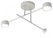 Lampa wisząca Holon x4 szara