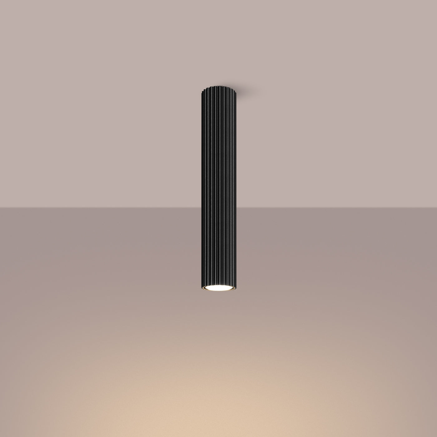 Spot tuba Karbon 40 cm czarny