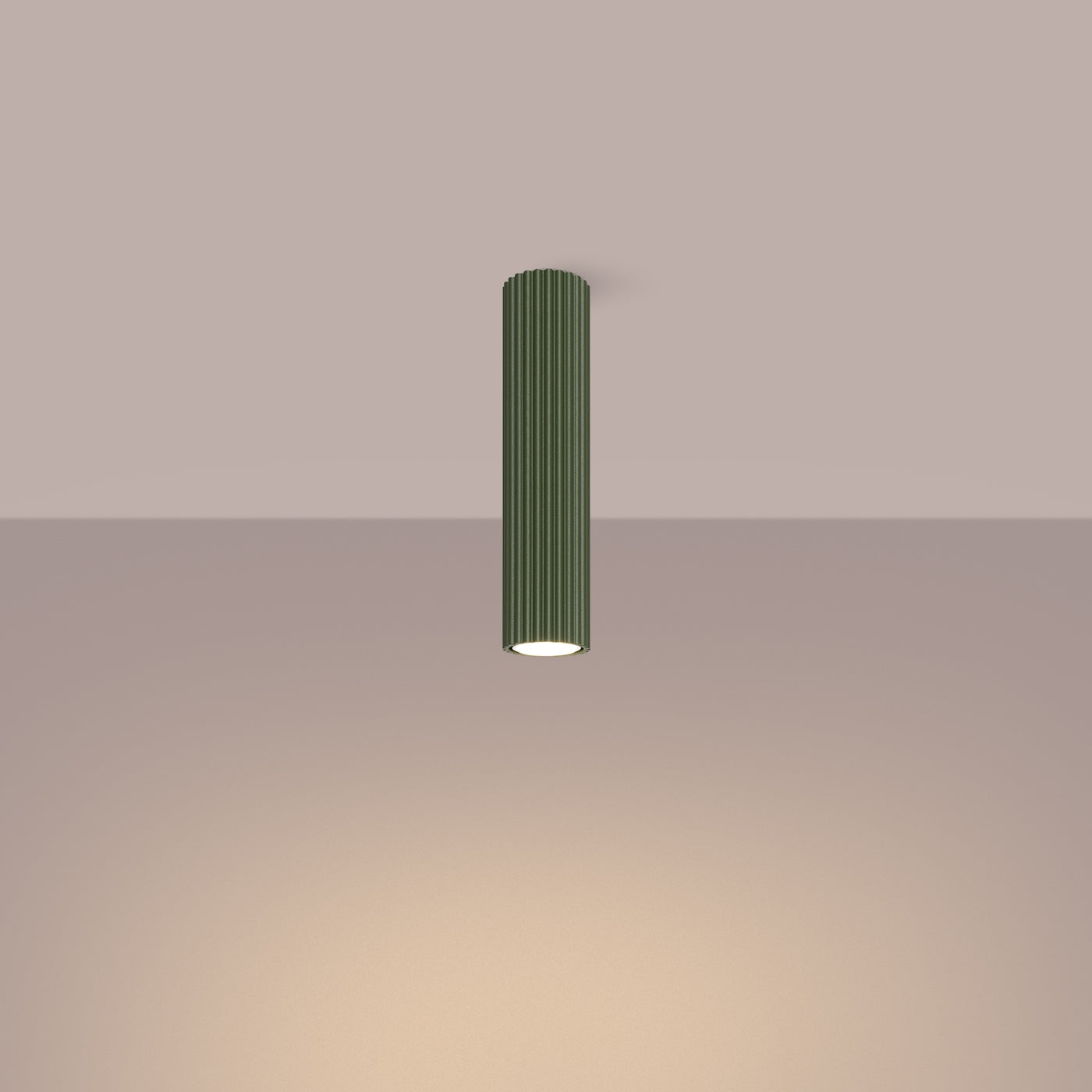 Spot tuba Karbon 30 cm zielony oliwkowy