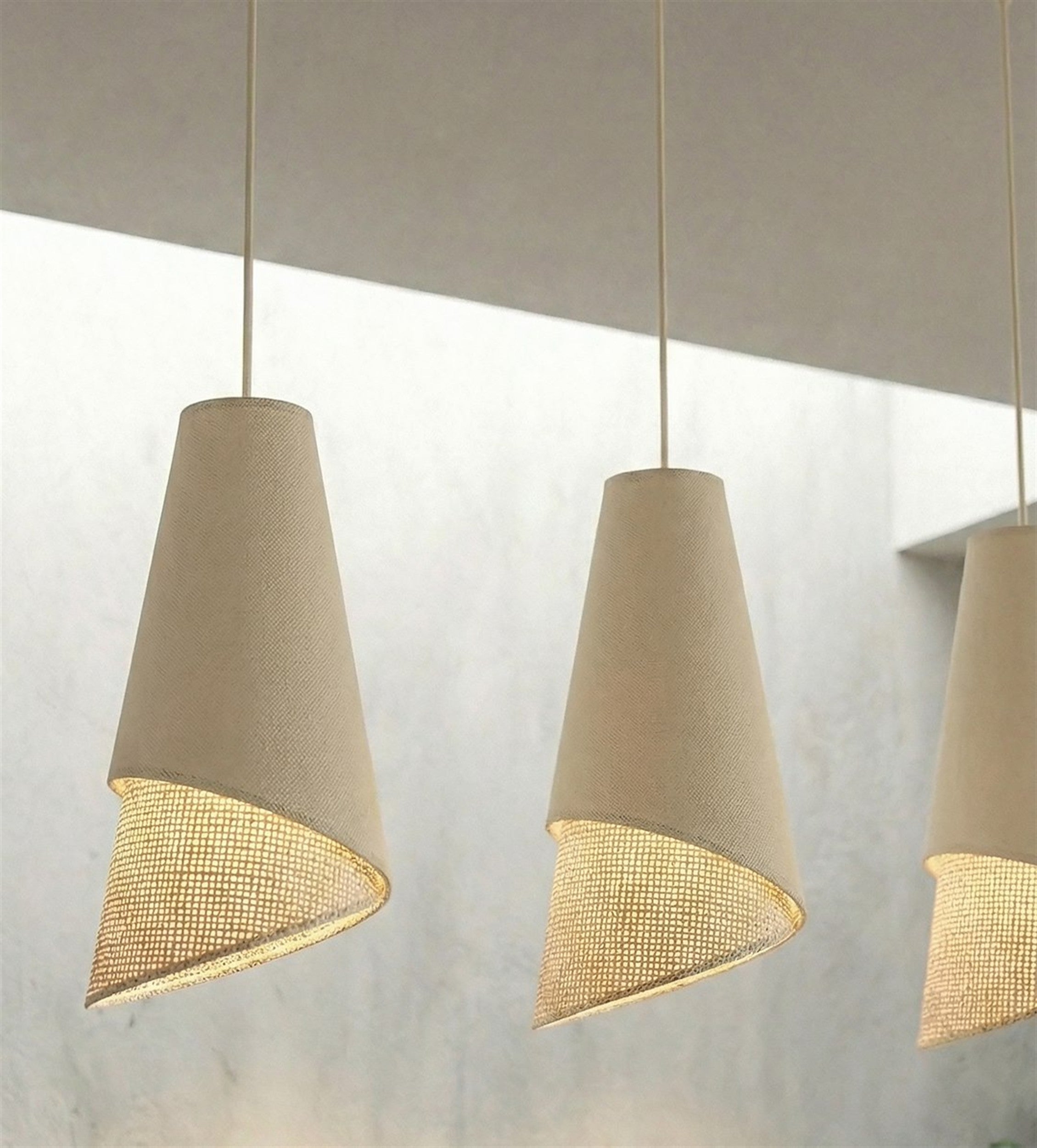 Lampa wisząca Moda x3 rattan