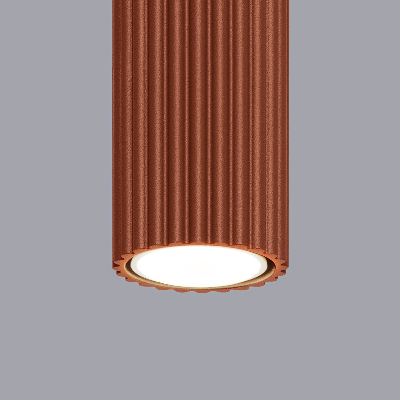 Spot tuba Karbon 30 cm ochra czerwona