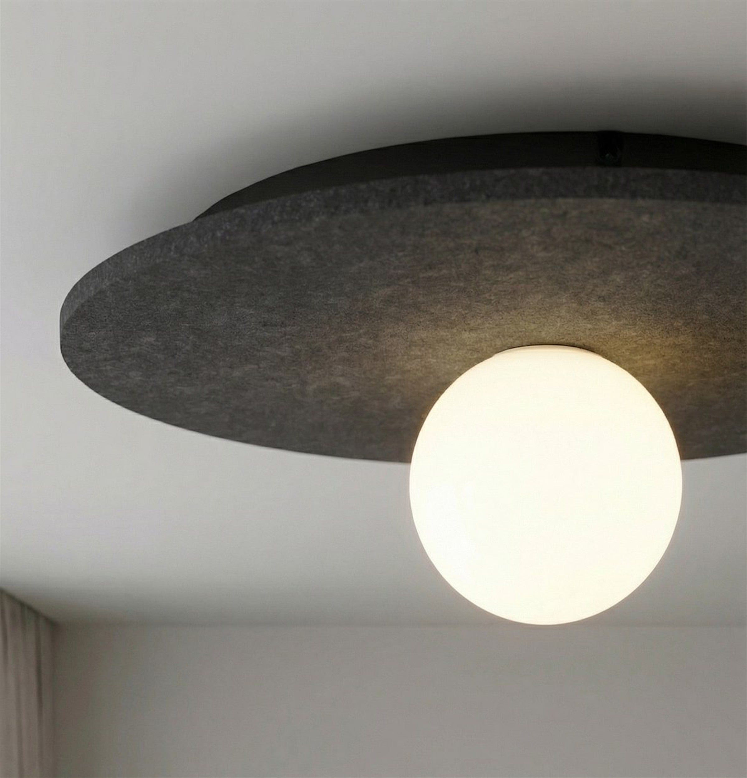 Lampa wisząca Calma M 40 cm czarna