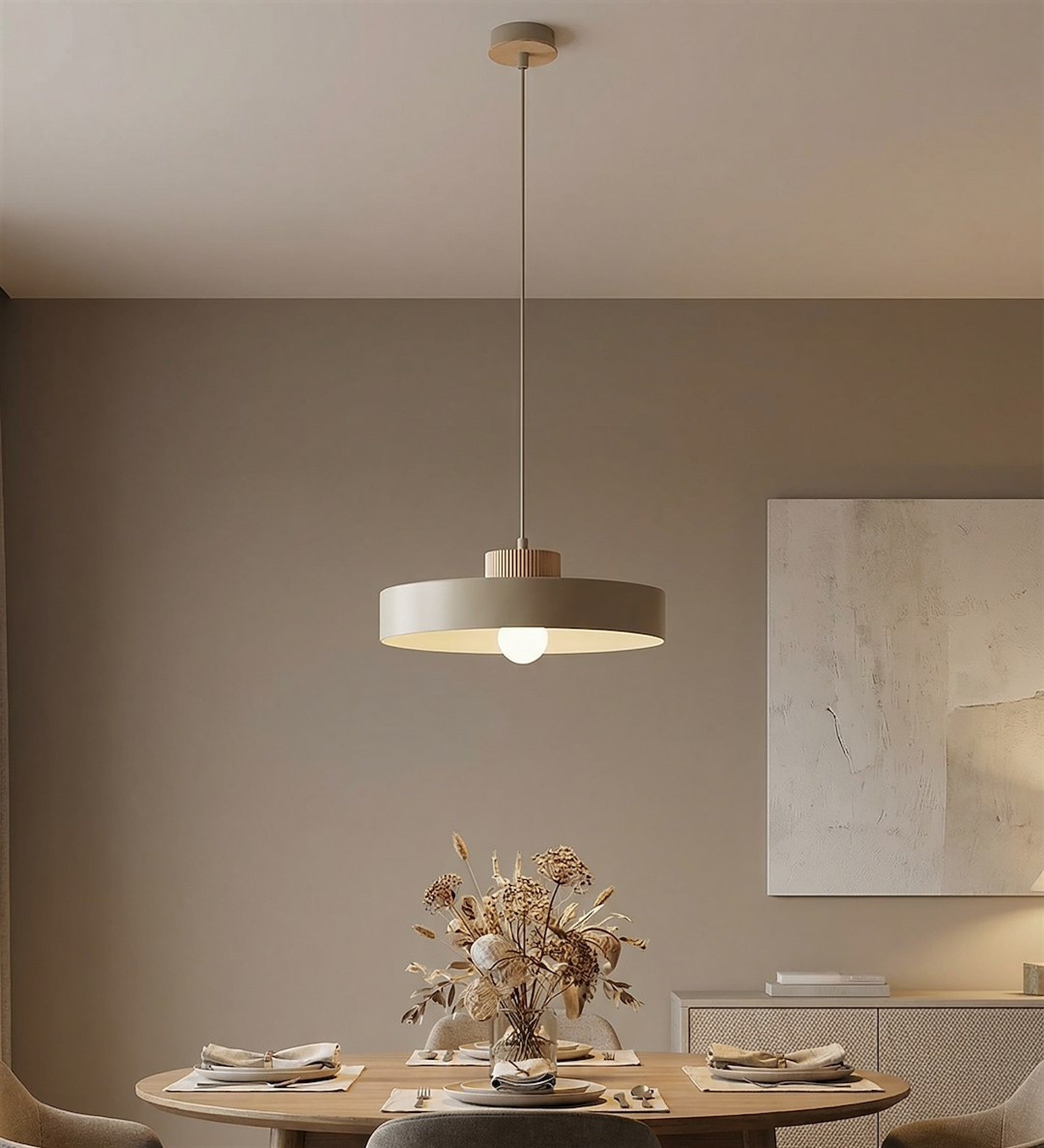 Lampa wisząca Kivi L mokka