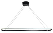 Lampa wisząca Spin LED czarny zimne światło