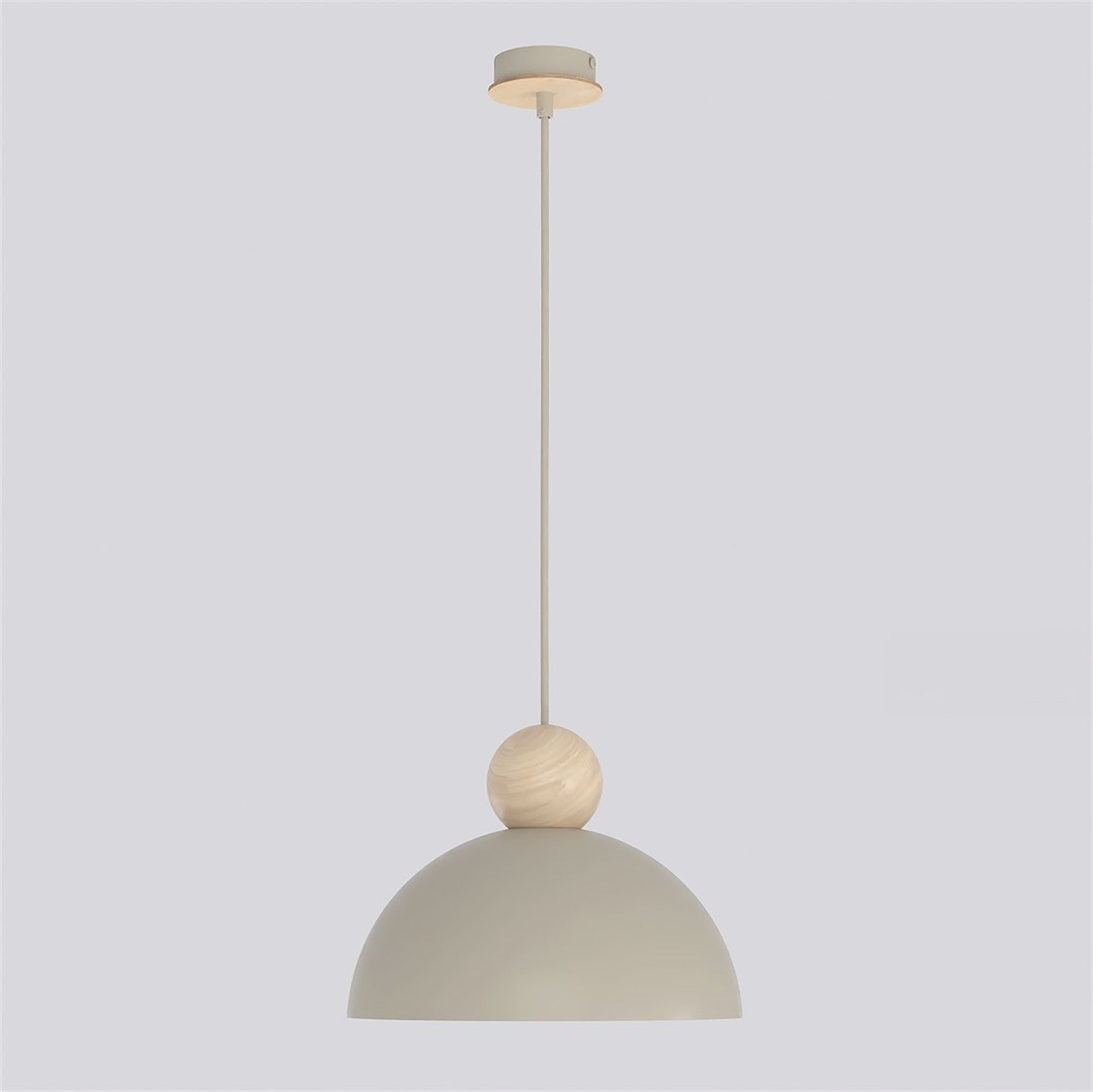 Lampa wisząca Kaki M mokka