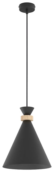 Lampa wisząca Zero x1 czarna