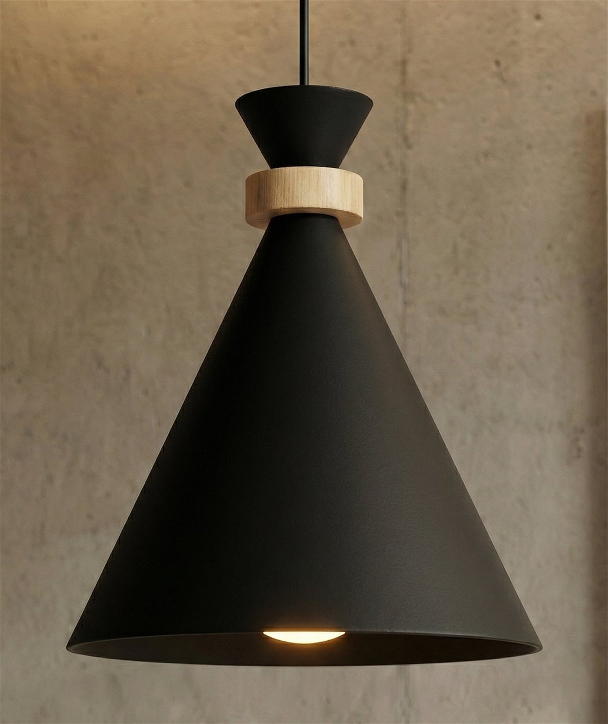 Lampa wisząca Zero x1 czarna