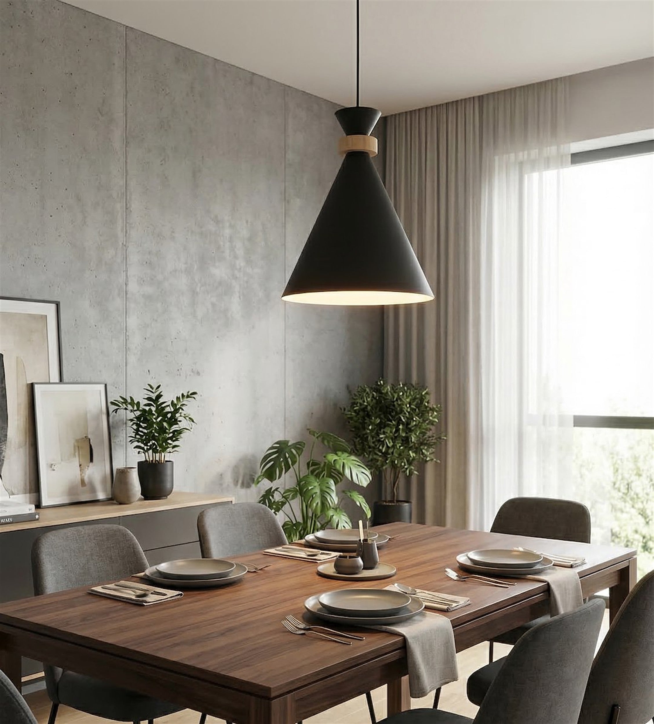 Lampa wisząca Zero x1 czarna