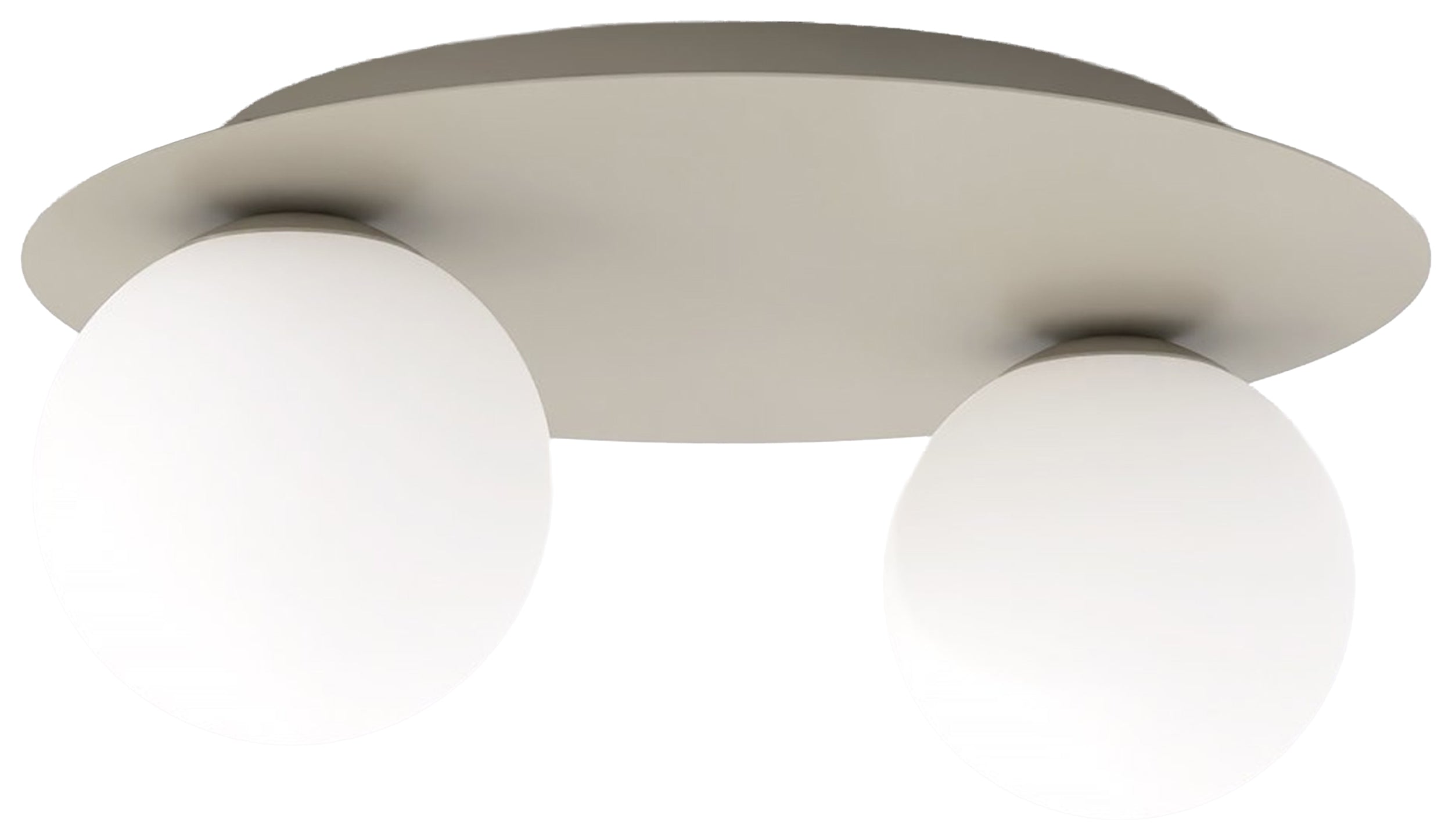 Lampa wisząca Solar x2 mokka opal