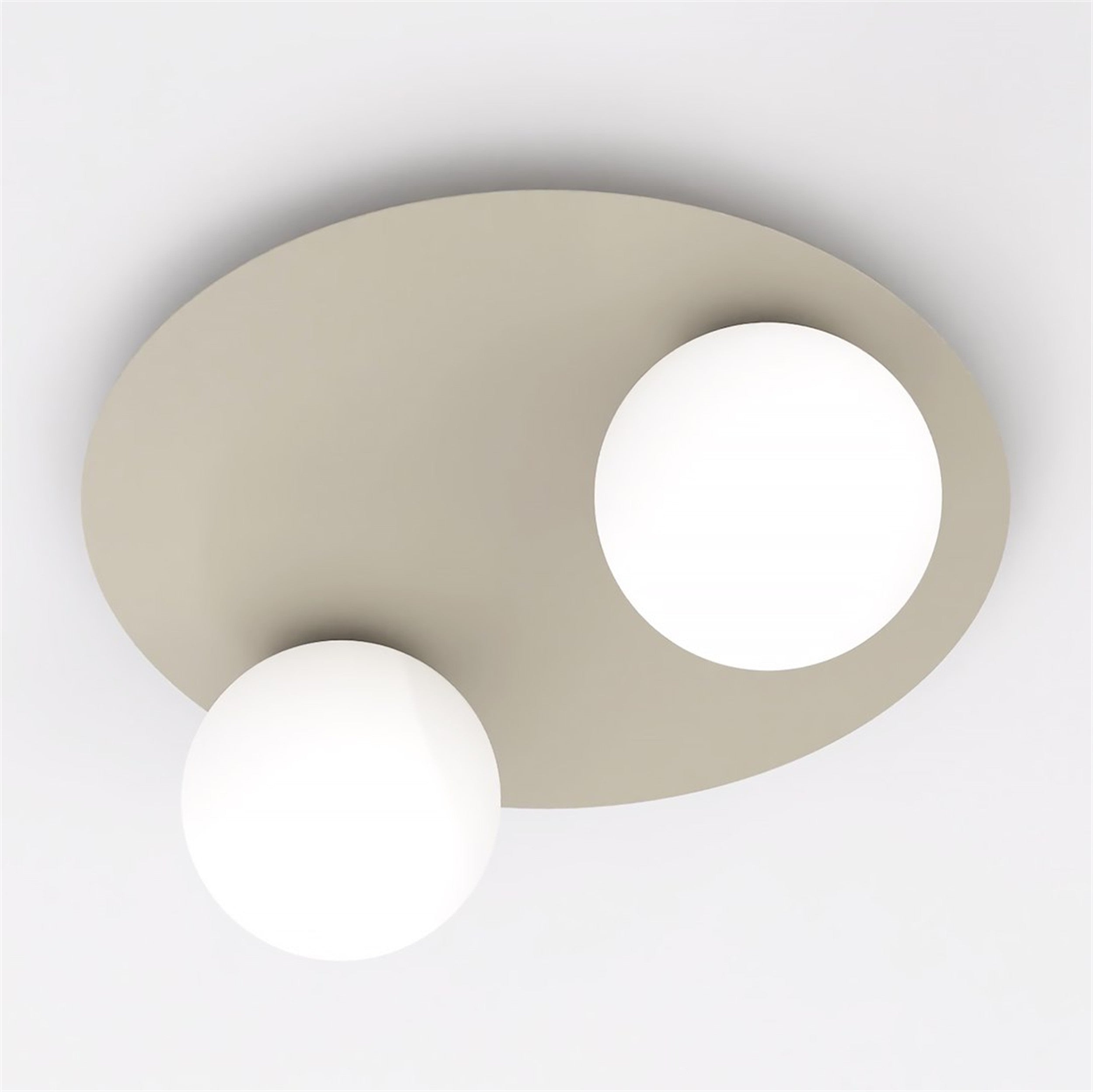 Lampa wisząca Solar x2 mokka opal