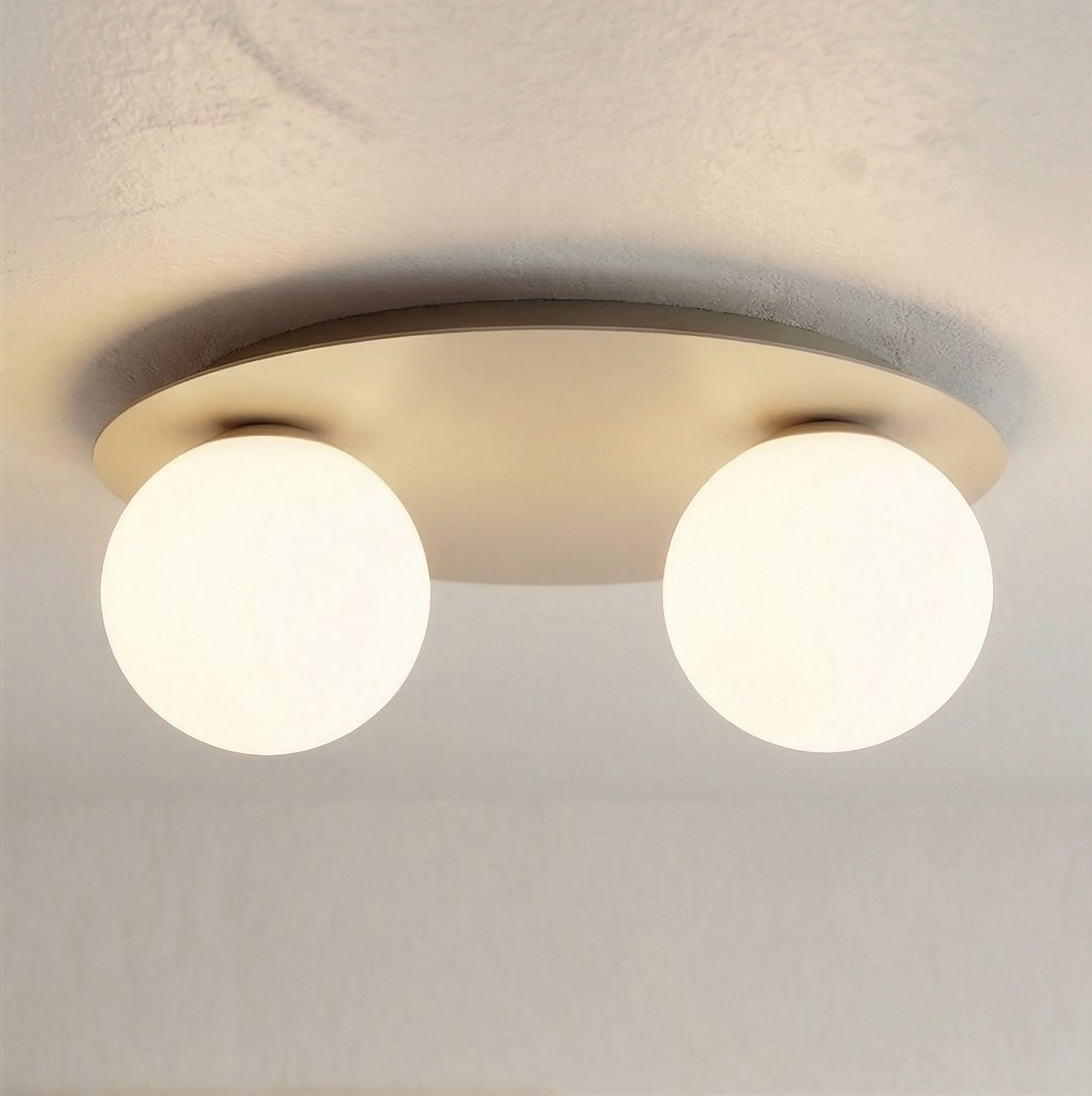 Lampa wisząca Solar x2 mokka opal
