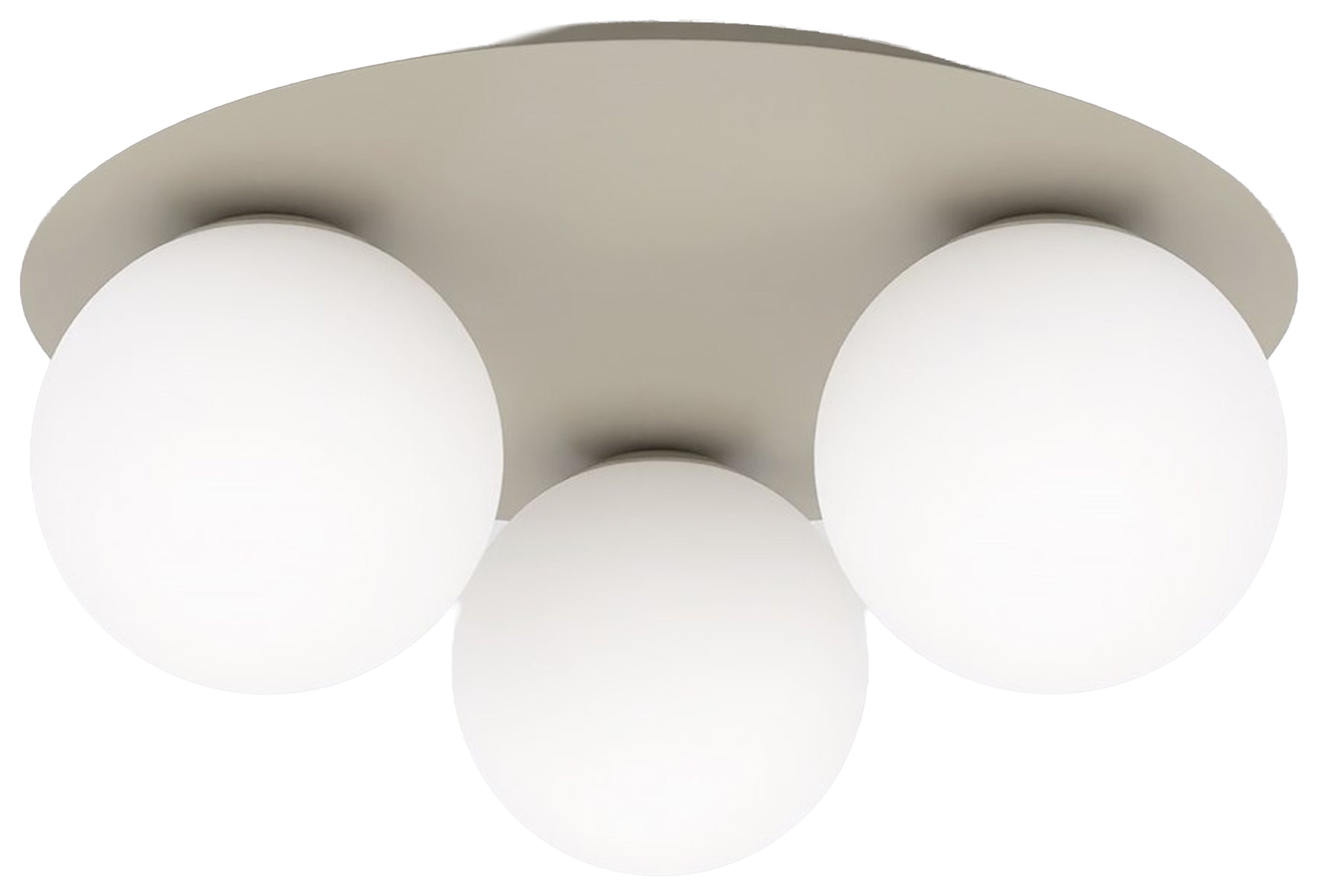 Lampa wisząca Solar x3 mokka opal