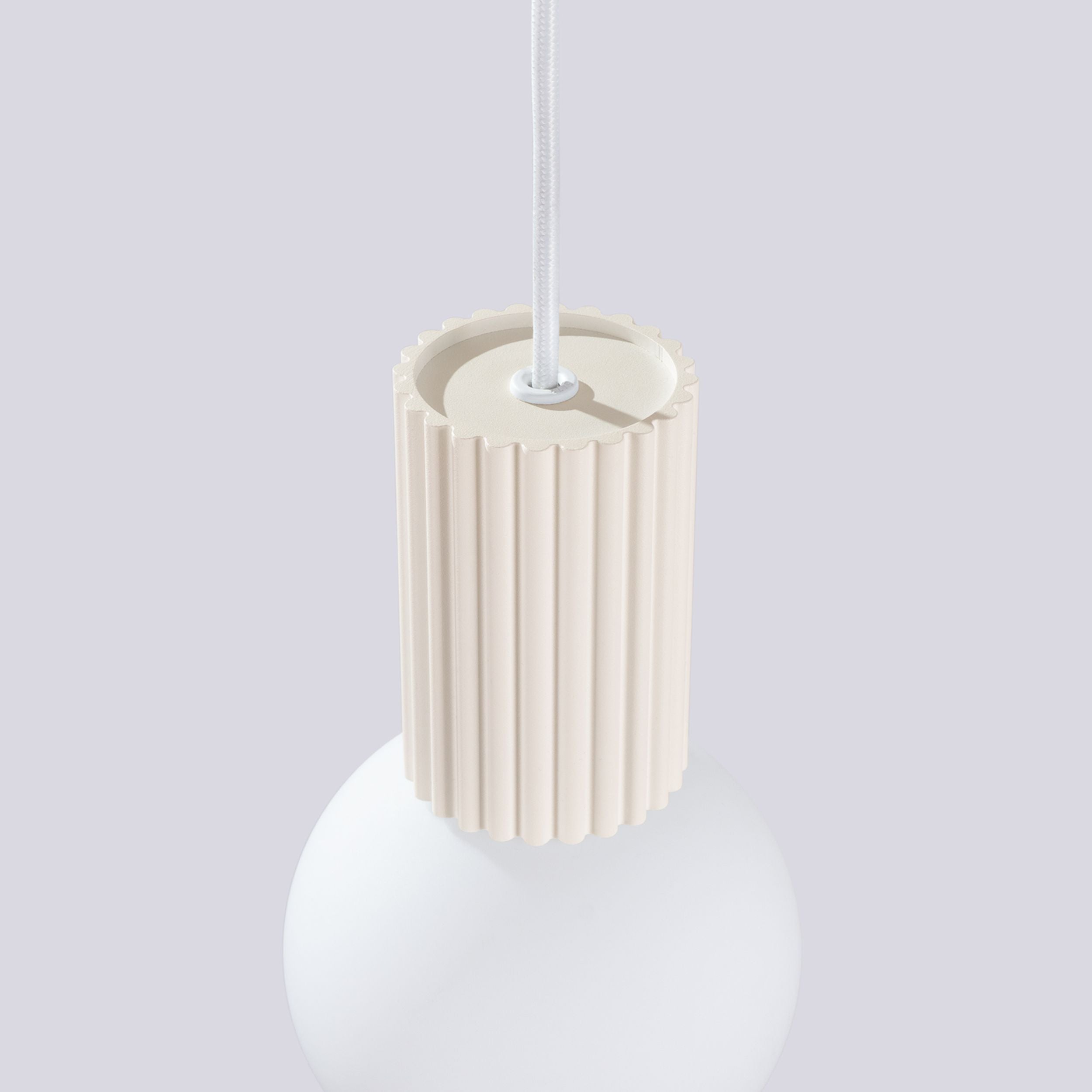 Lampa wisząca Halo 1 beżowa
