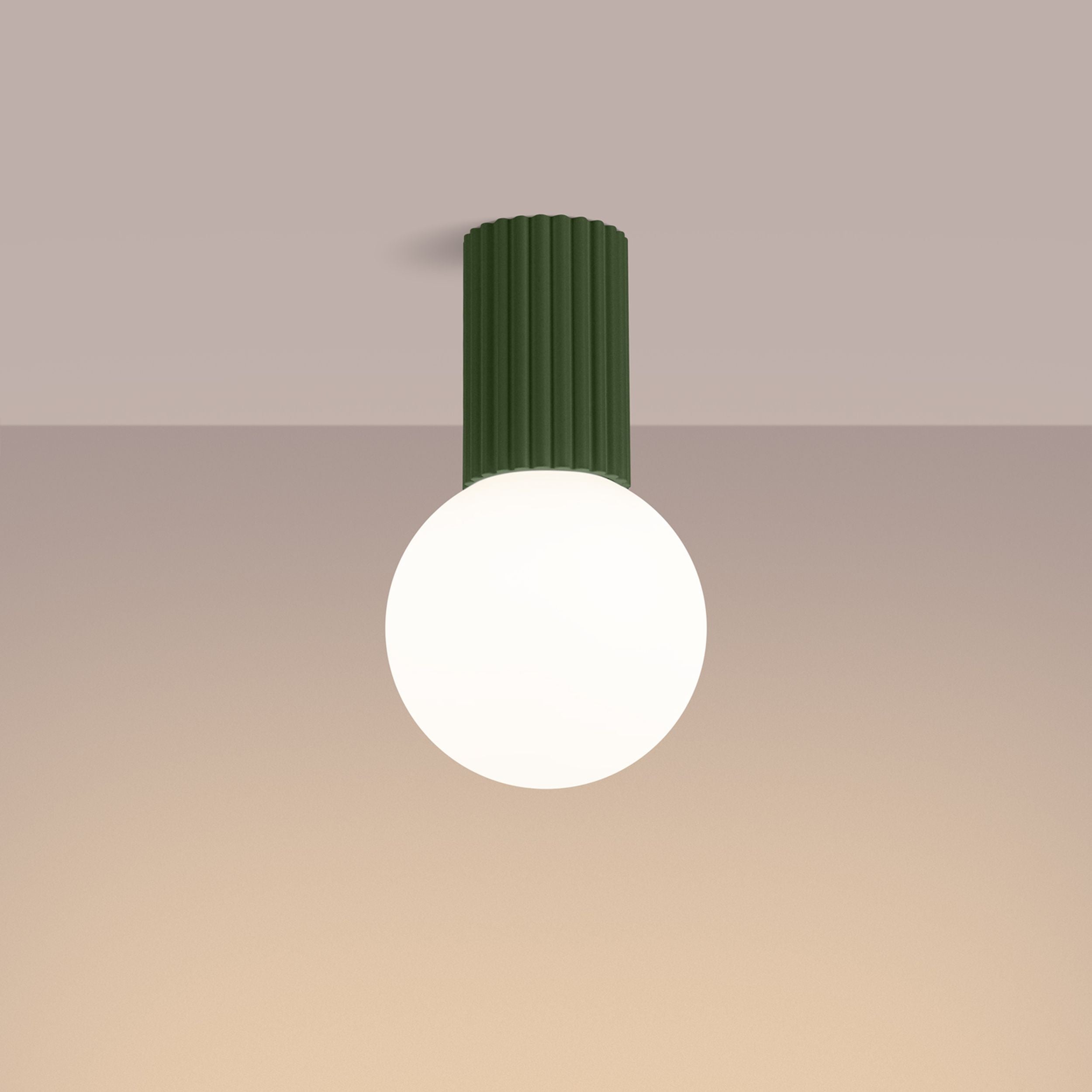 Spot Halo zielony oliwkowy IP44