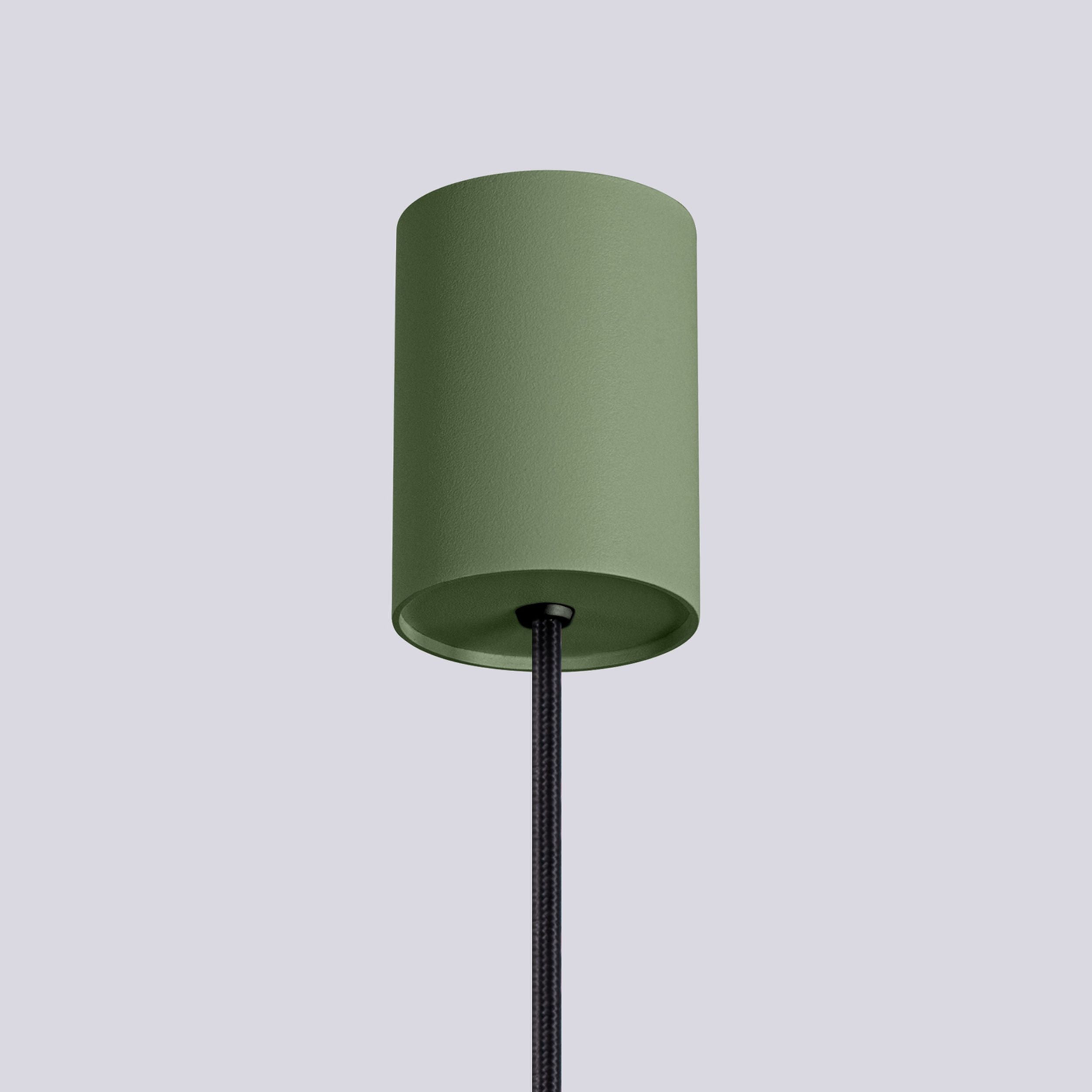 Lampa wisząca Halo 1 zielona oliwka