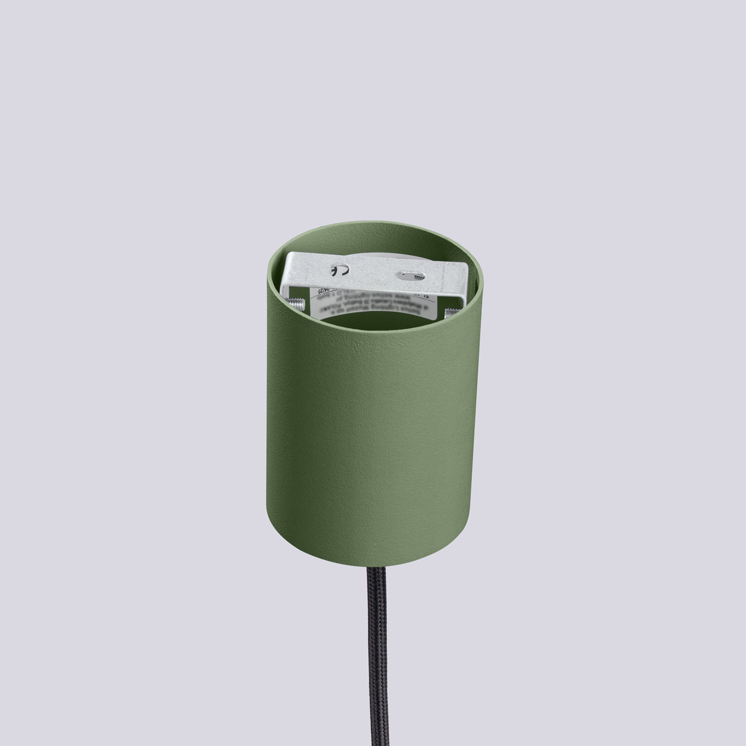 Lampa wisząca Halo 1 zielona oliwka