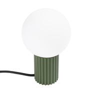 Lampa stołowa Halo zielona oliwka