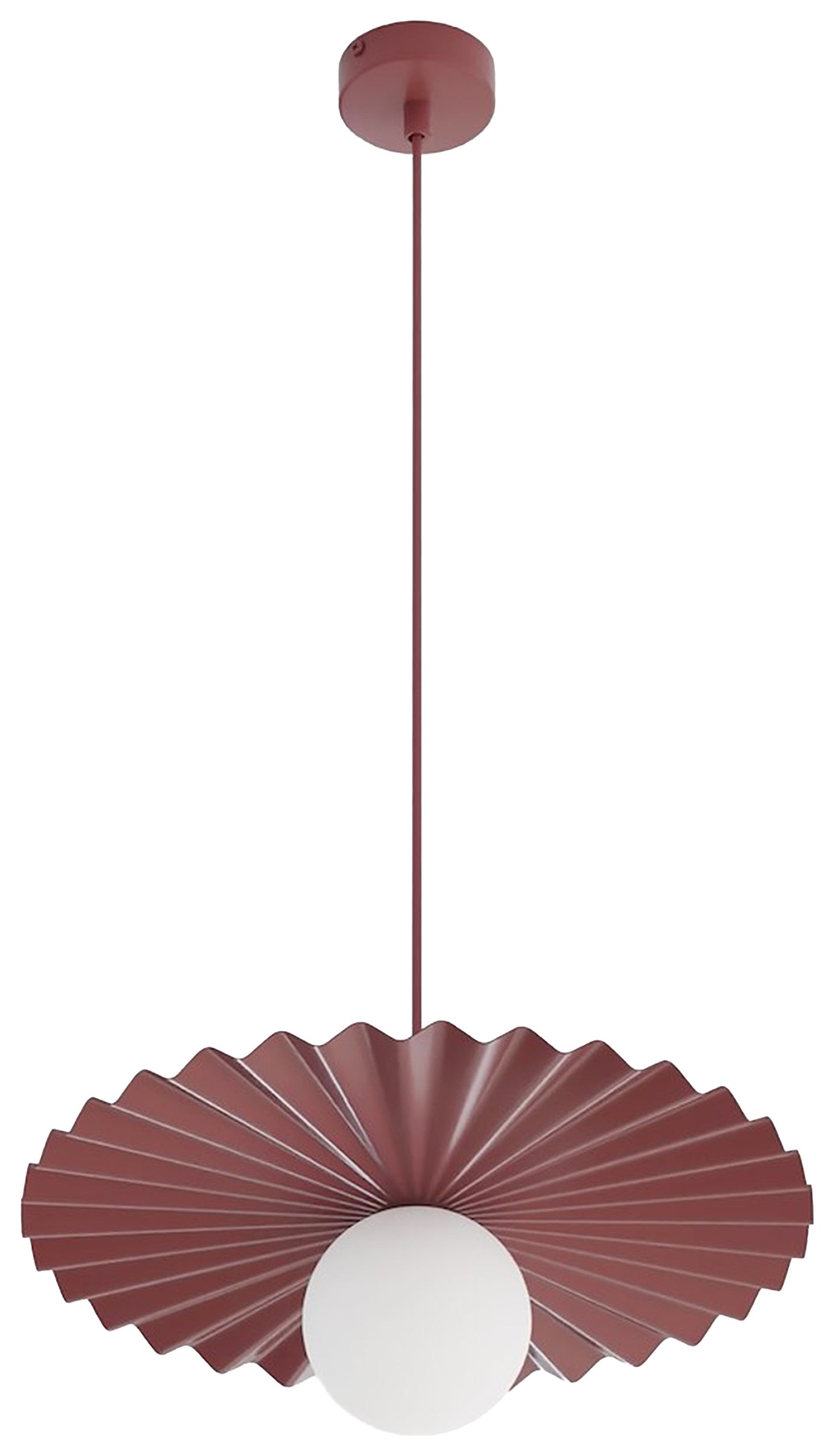Lampa wisząca Umbra burgundowa