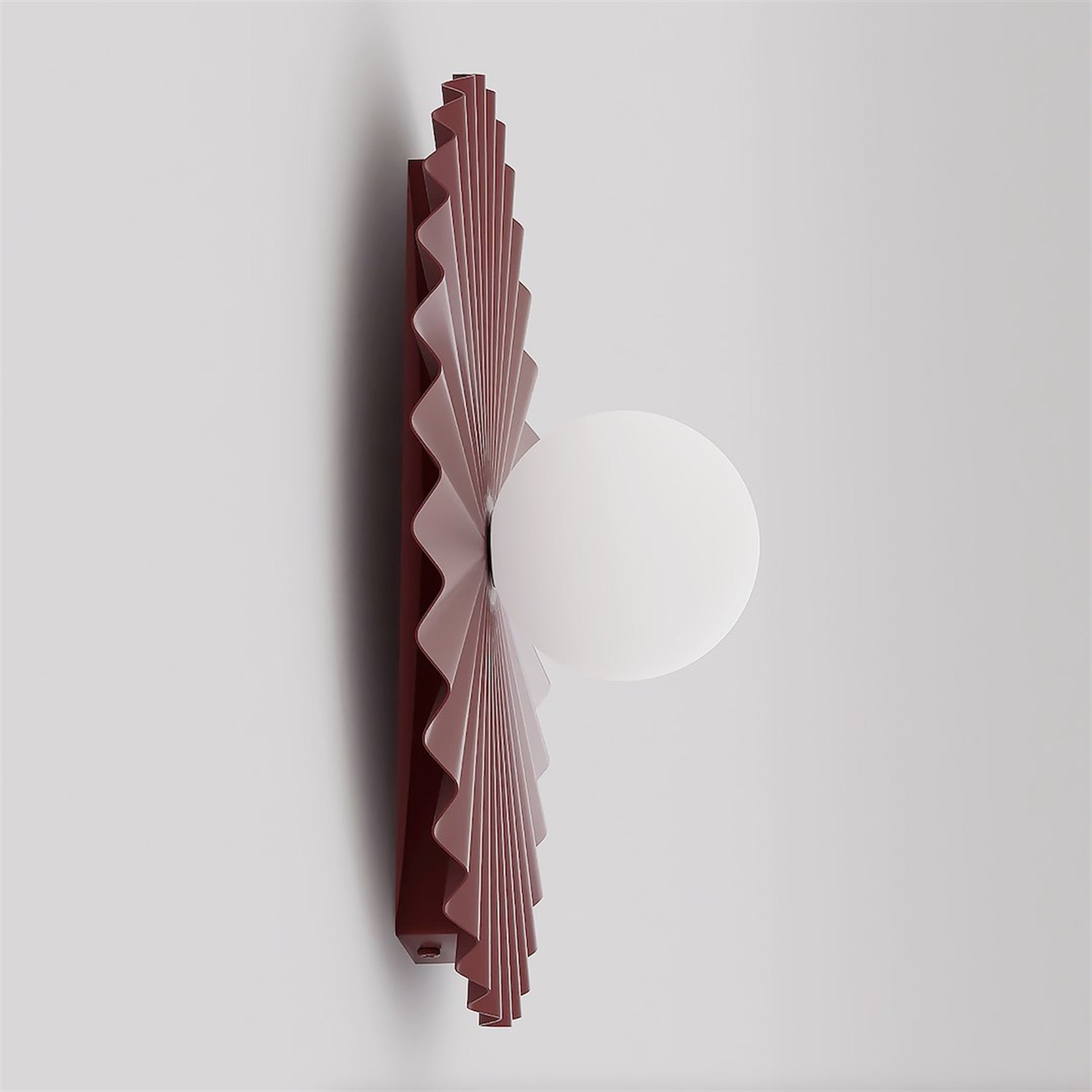 Kinkiet Umbra L 35 cm burgundowy