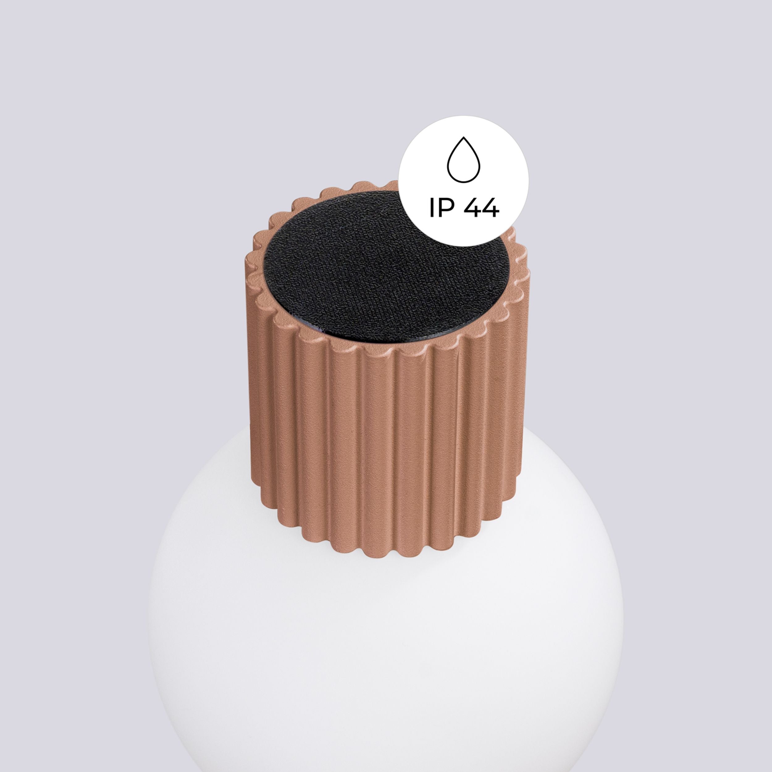 Kinkiet Halo mocca IP44