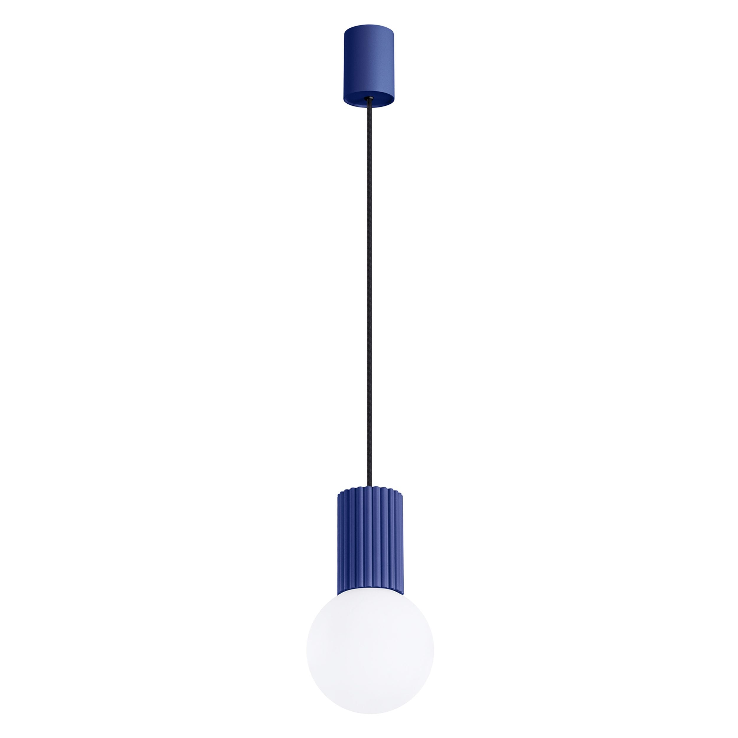 Lampa wisząca Halo 1 ultramaryna