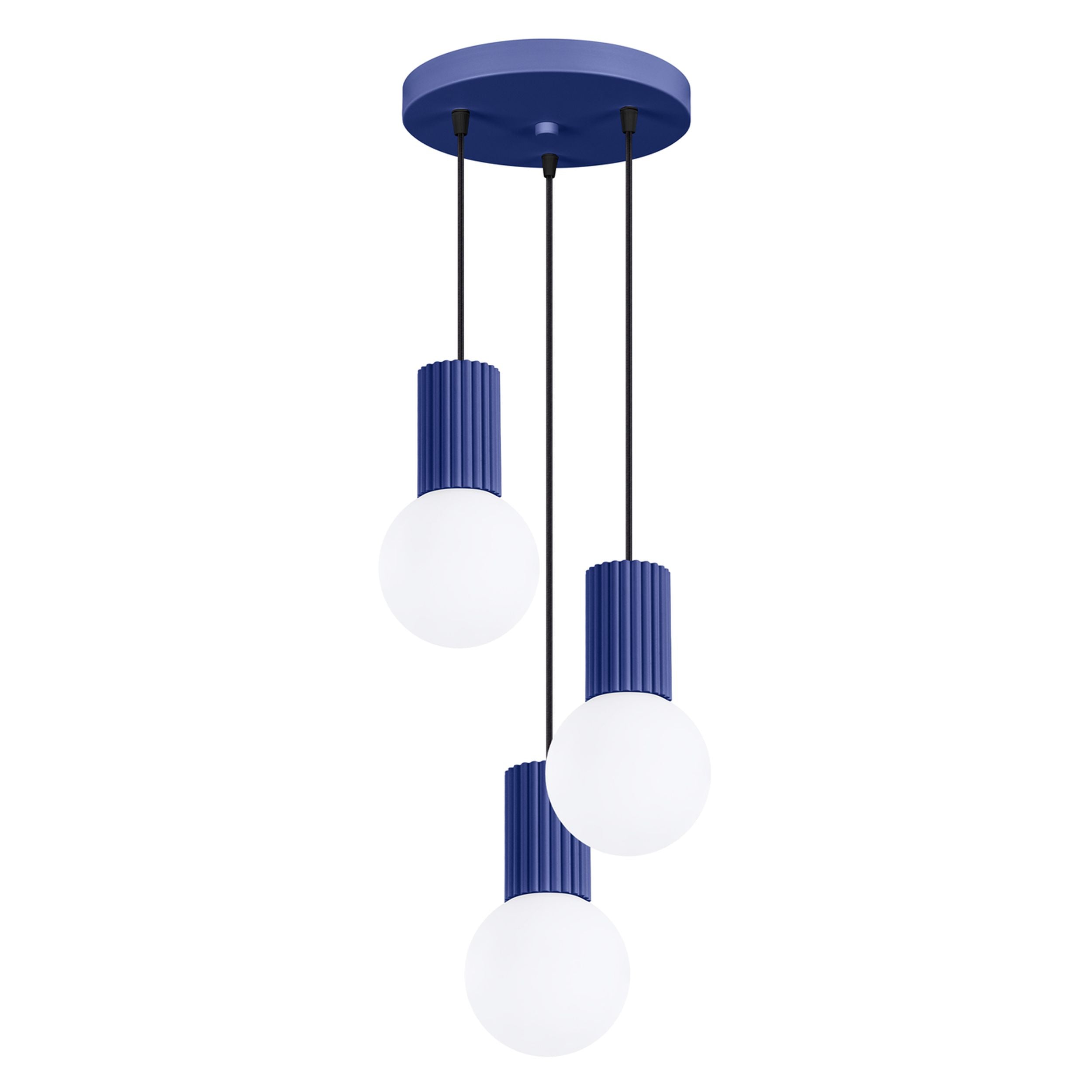 Lampa wisząca Halo 3P ultramaryna